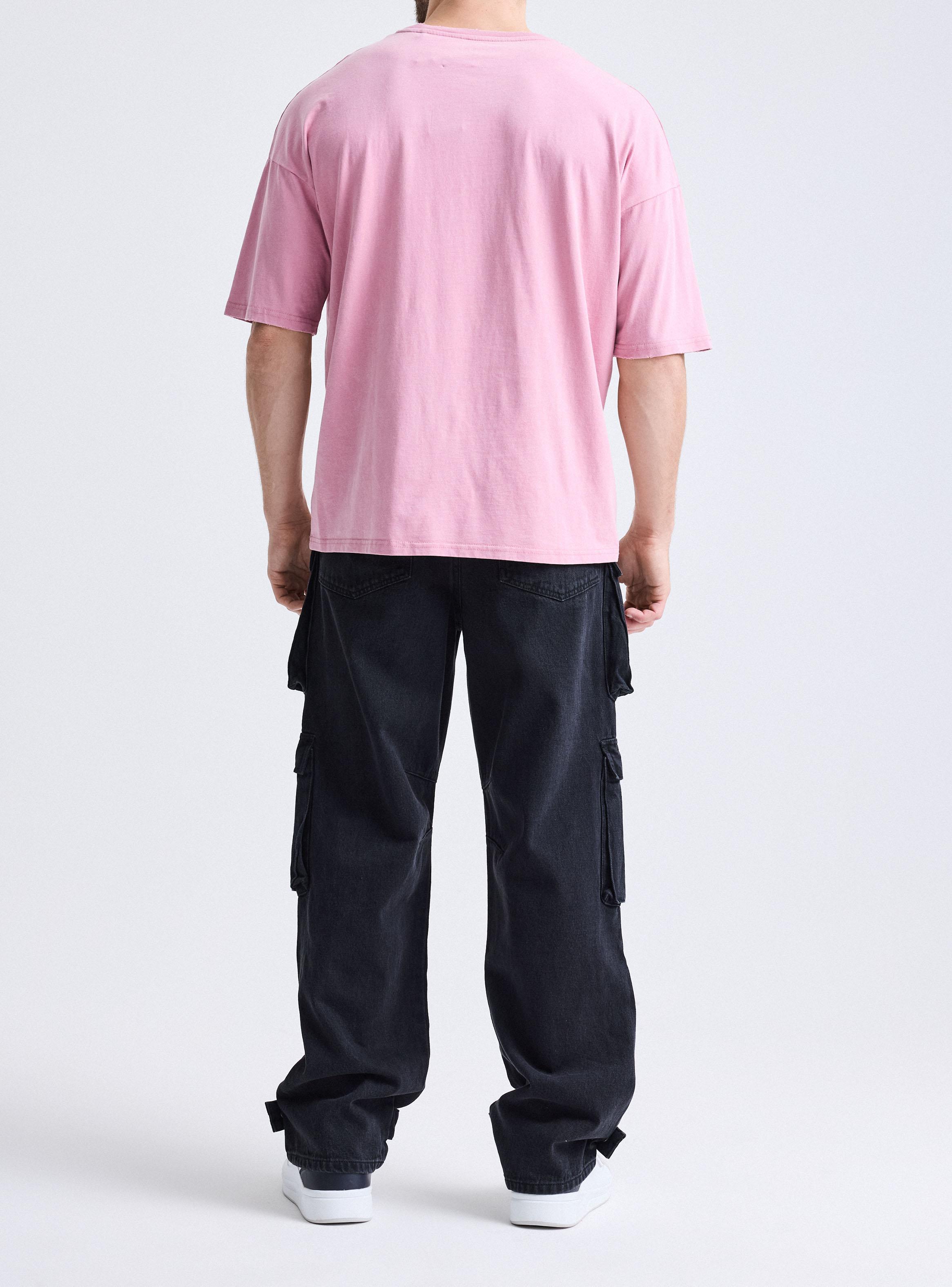 Jeans Multipocket Utilitario Baggy-5