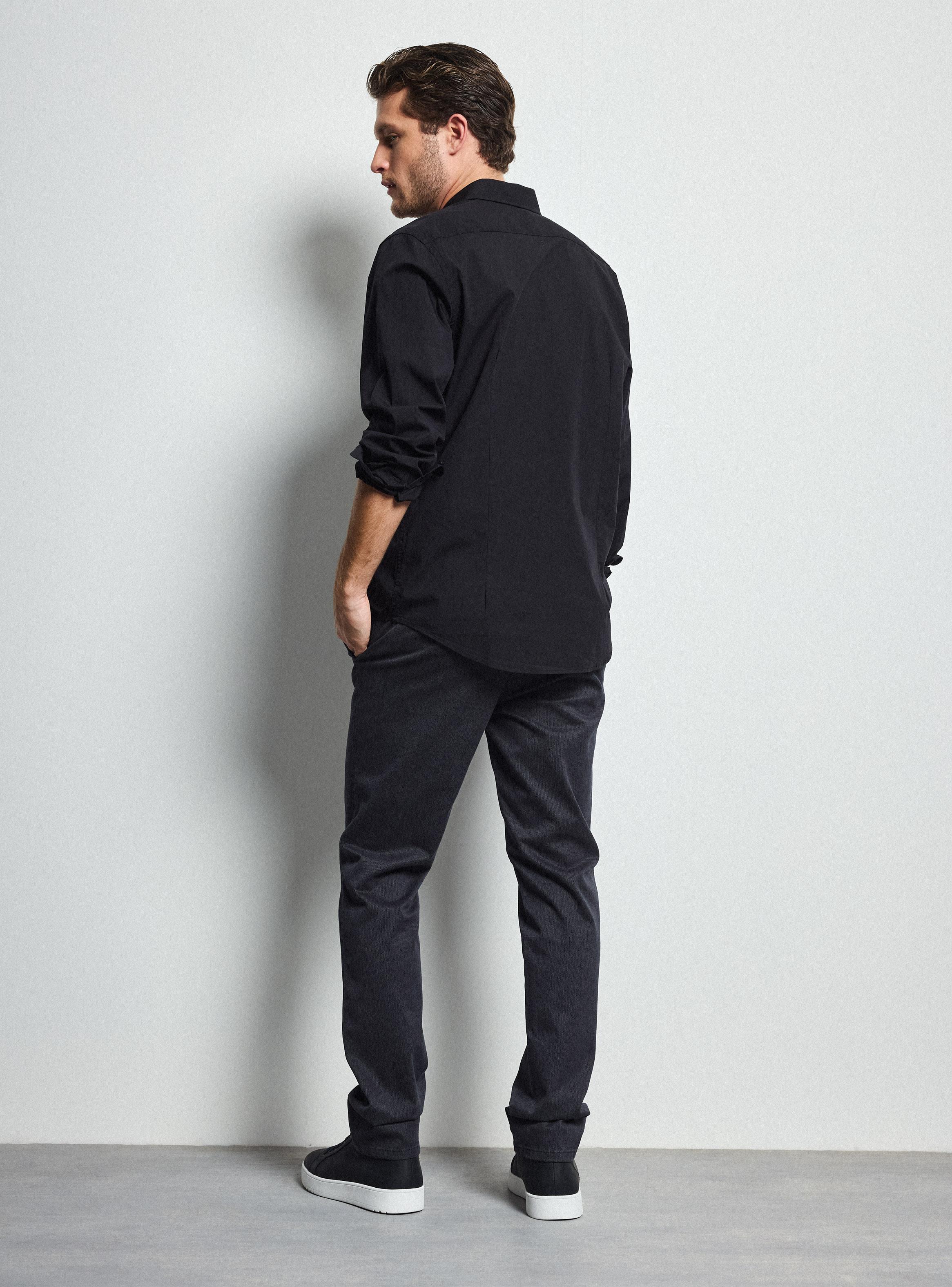 Pantalón Corte Chino Texturado Slim-5