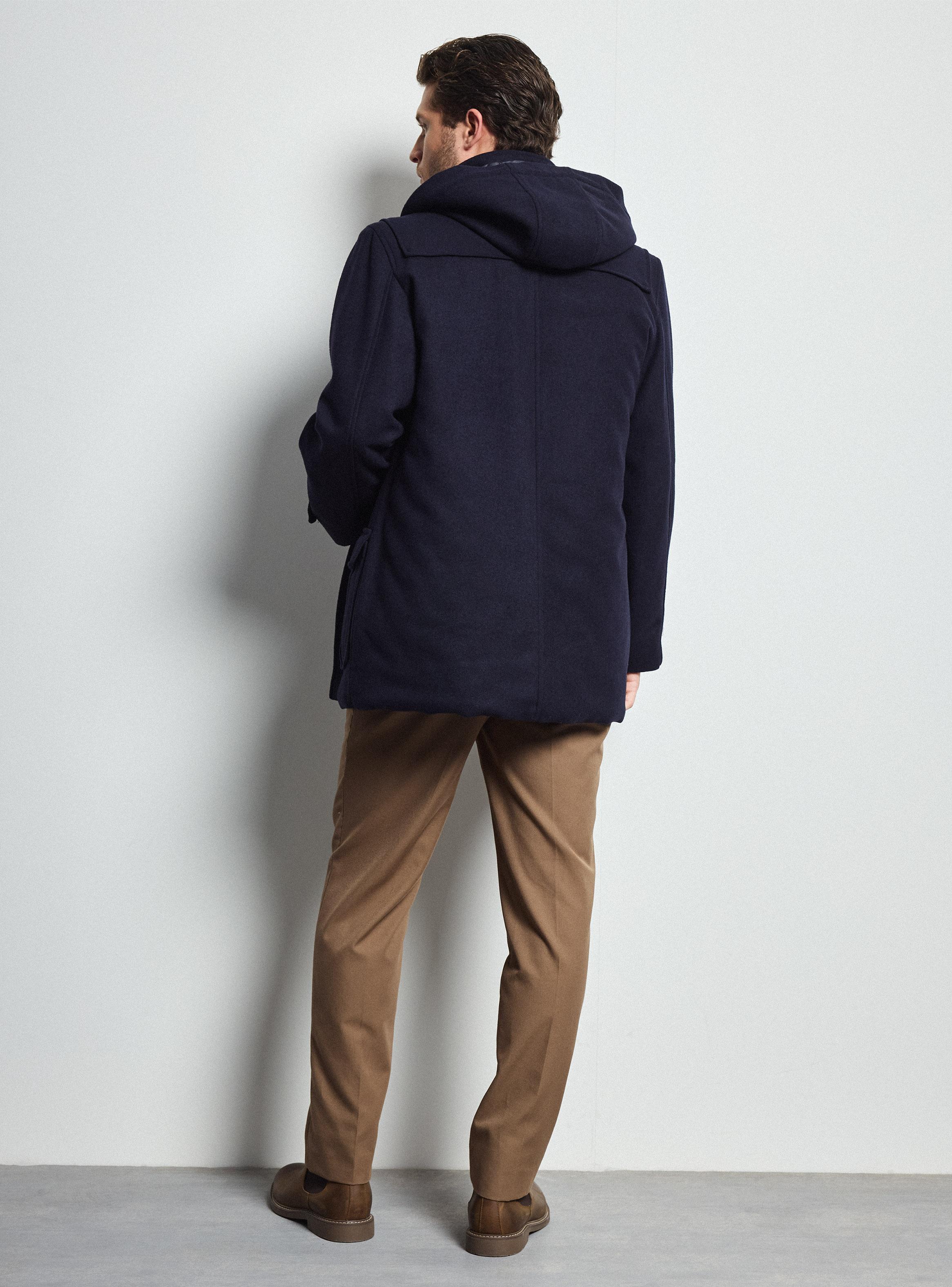 Abrigo Modelo Montgomery Paño Liso-5