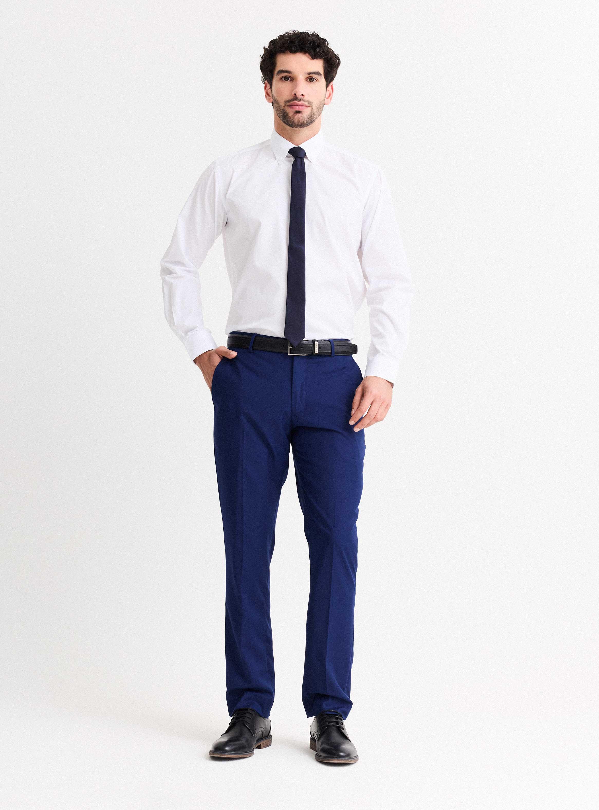 Camisa Blanca Slim Fit -4
