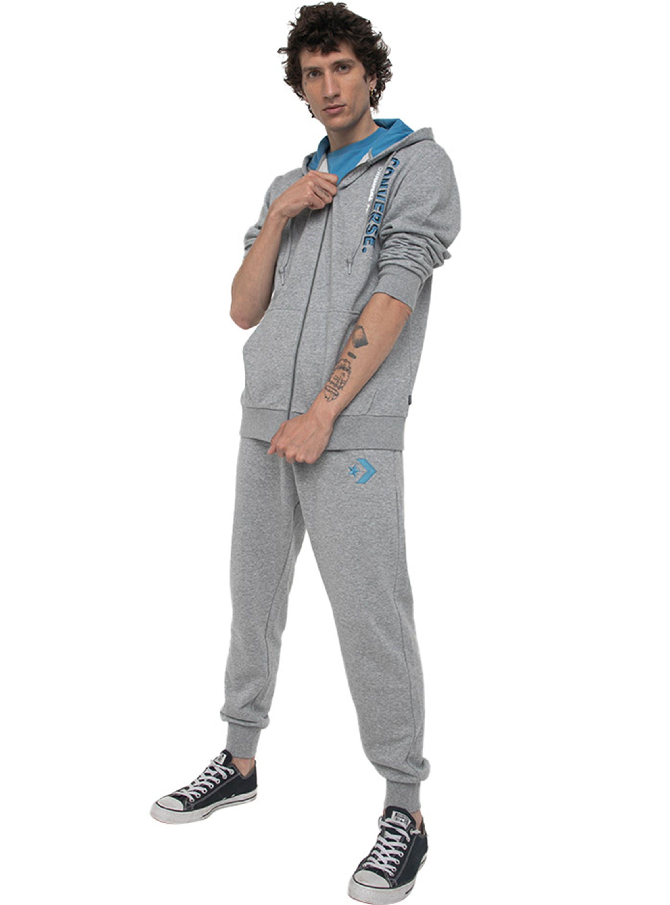 Polerón Canguro Hologram All Star Full Zipper-5