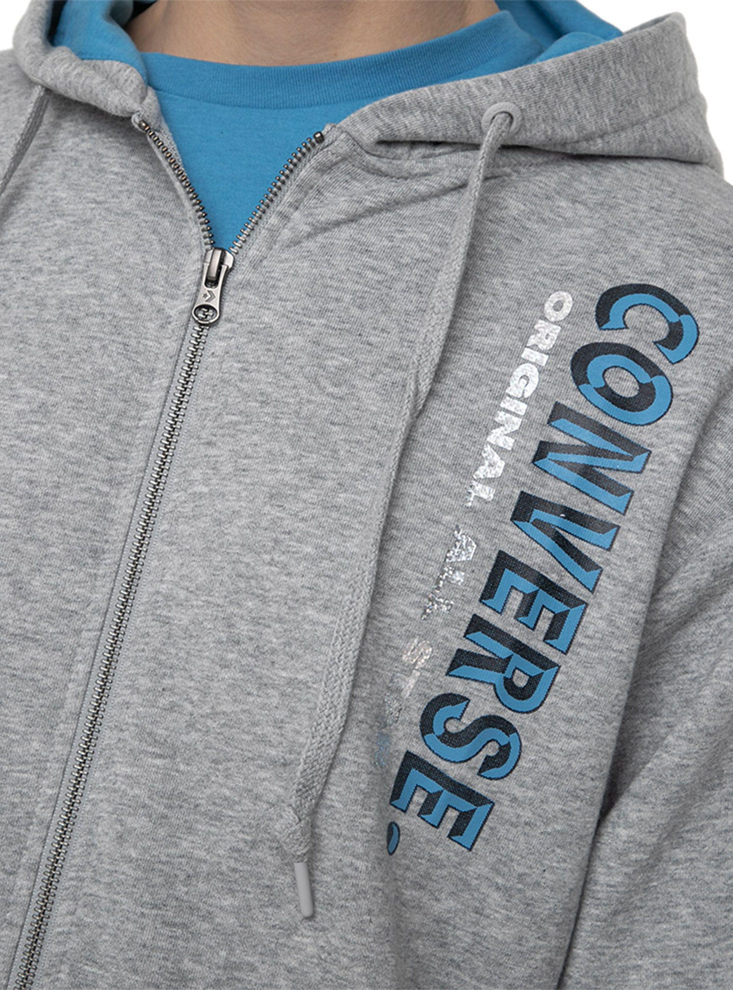 Polerón Canguro Hologram All Star Full Zipper-3