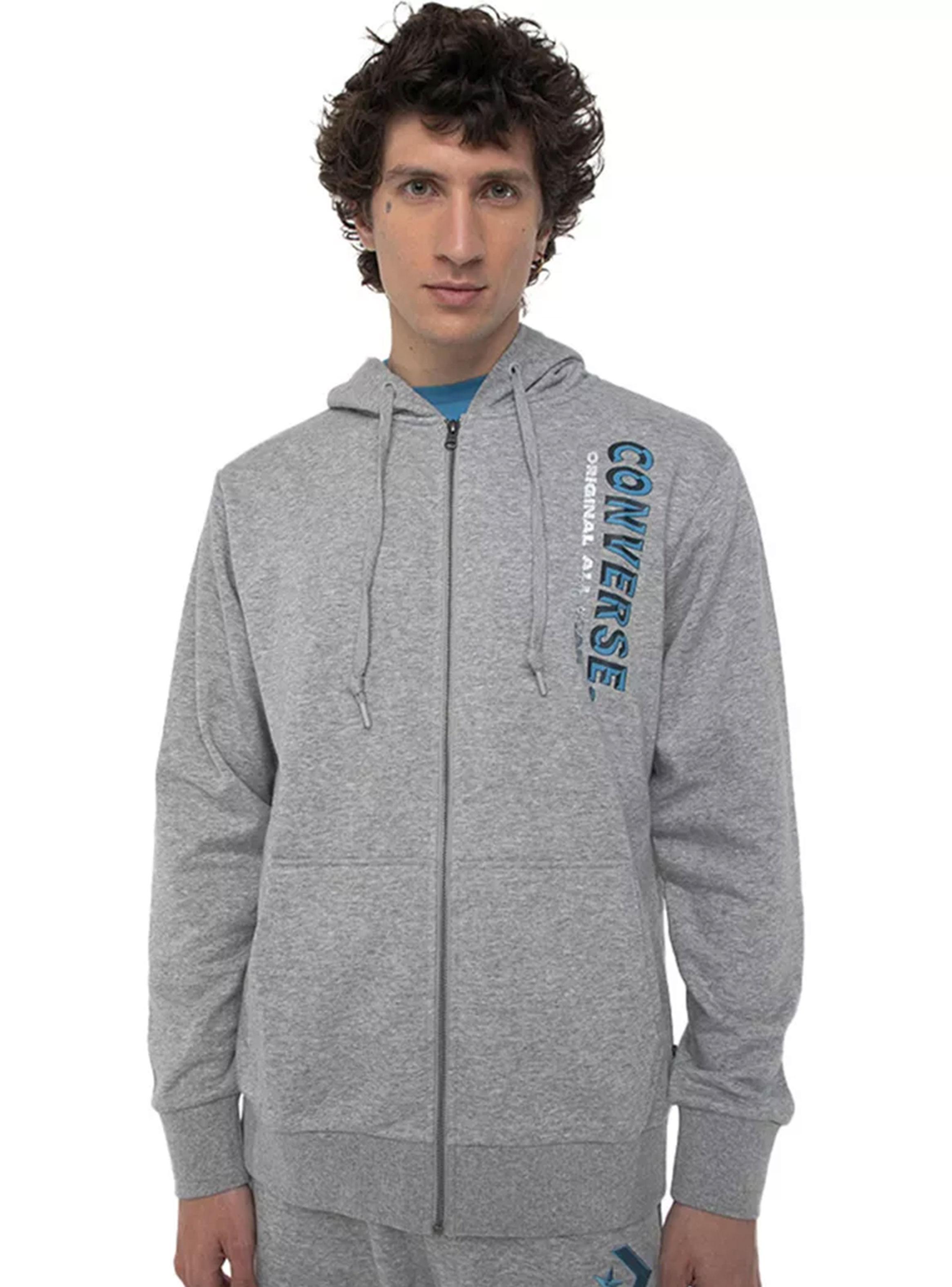 Polerón Canguro Hologram All Star Full Zipper-0