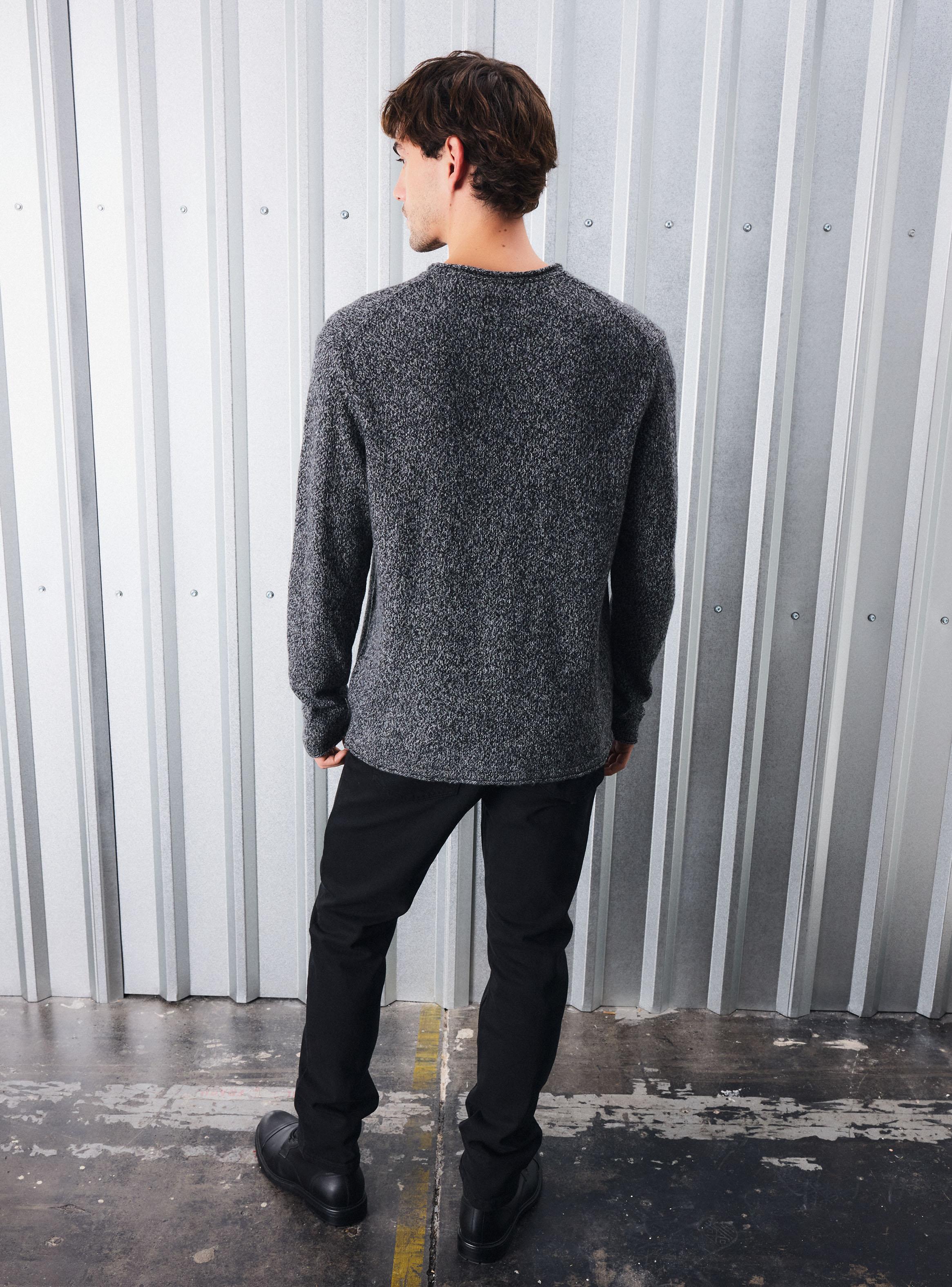 Sweater Melange con Lana-5