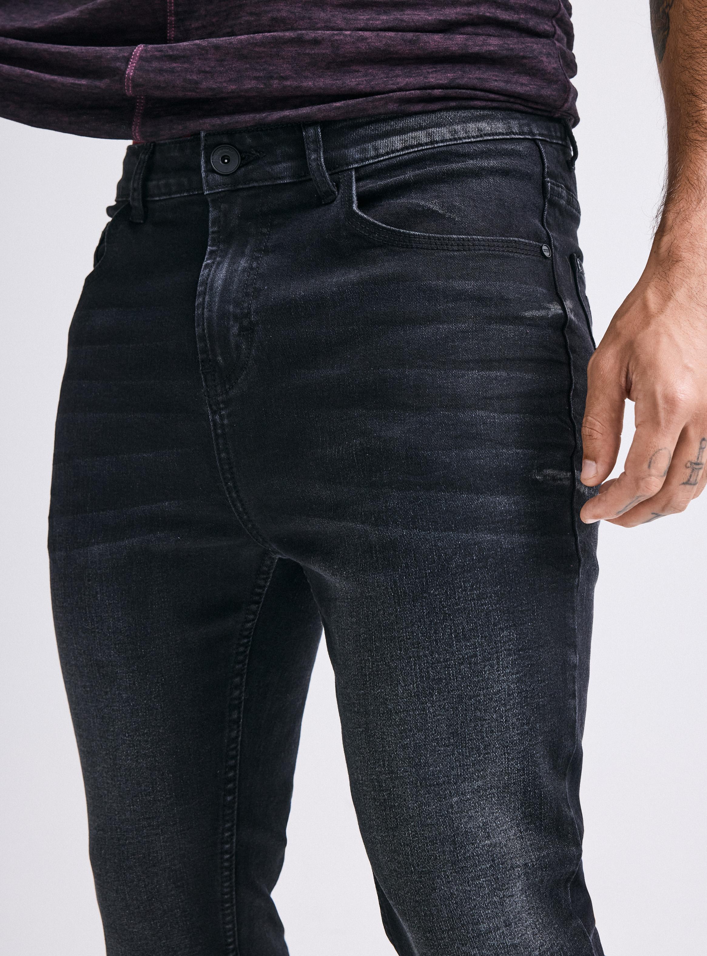 Jeans Skinny Flare Cierre Trasero-3