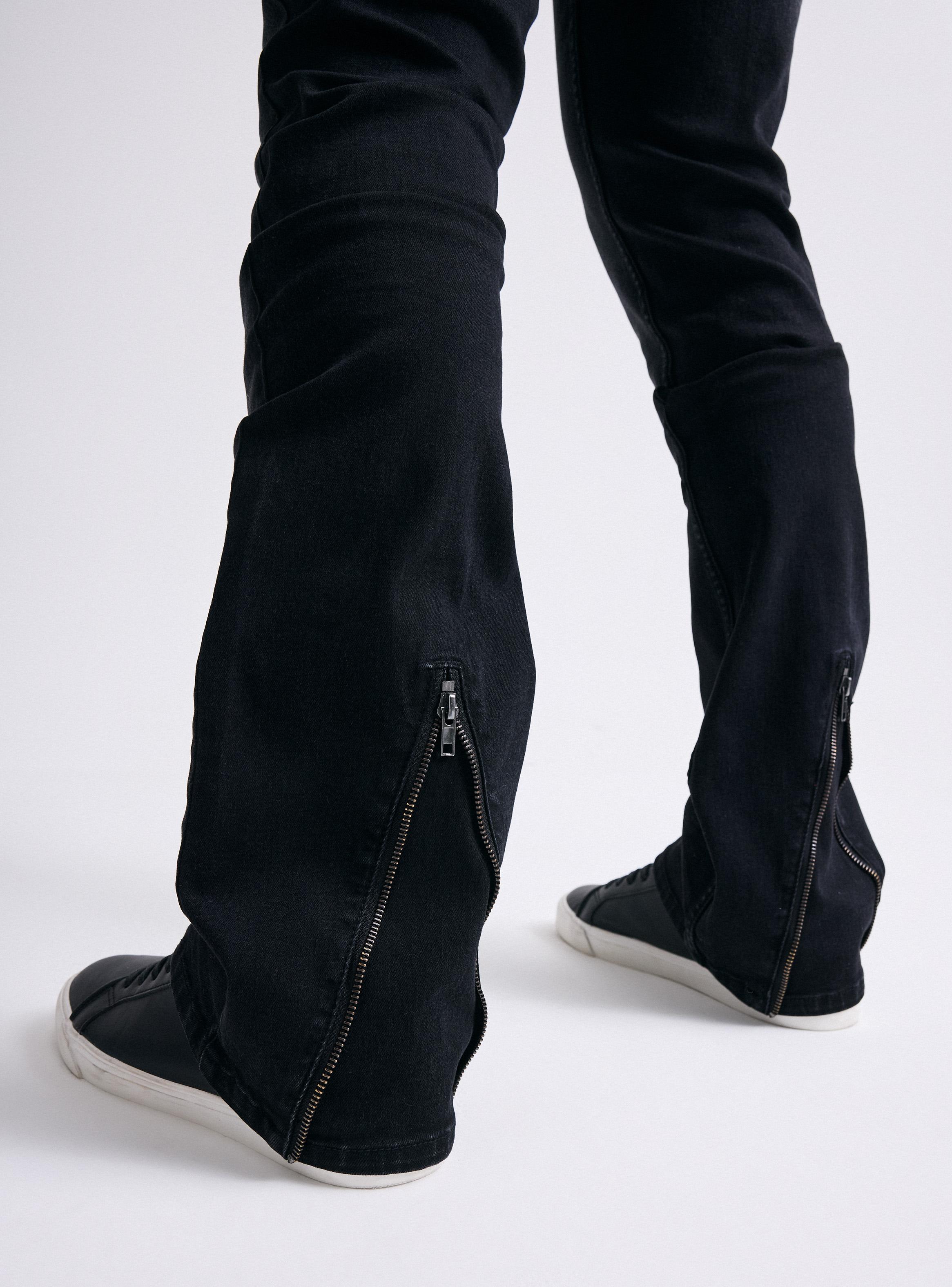 Jeans Skinny Flare Cierre Trasero-2