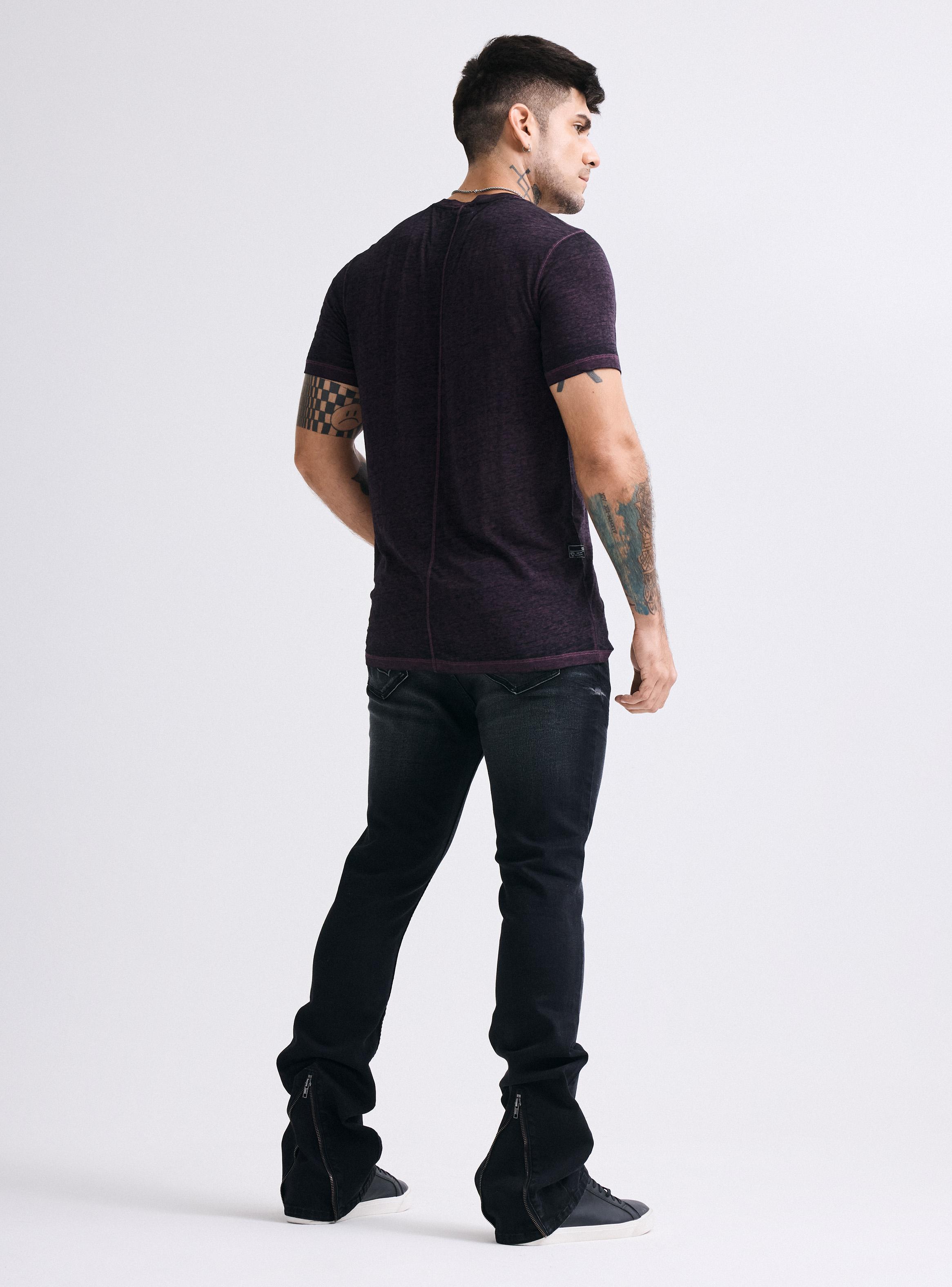 Jeans Skinny Flare Cierre Trasero-5