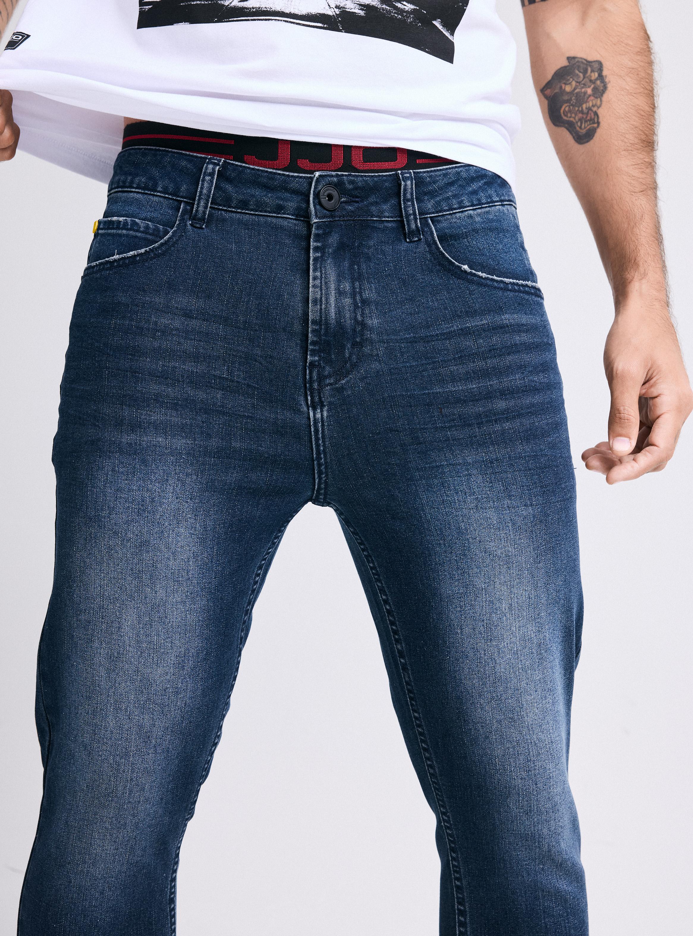 Jeans Lavado Contrastado Skinny Fit-2