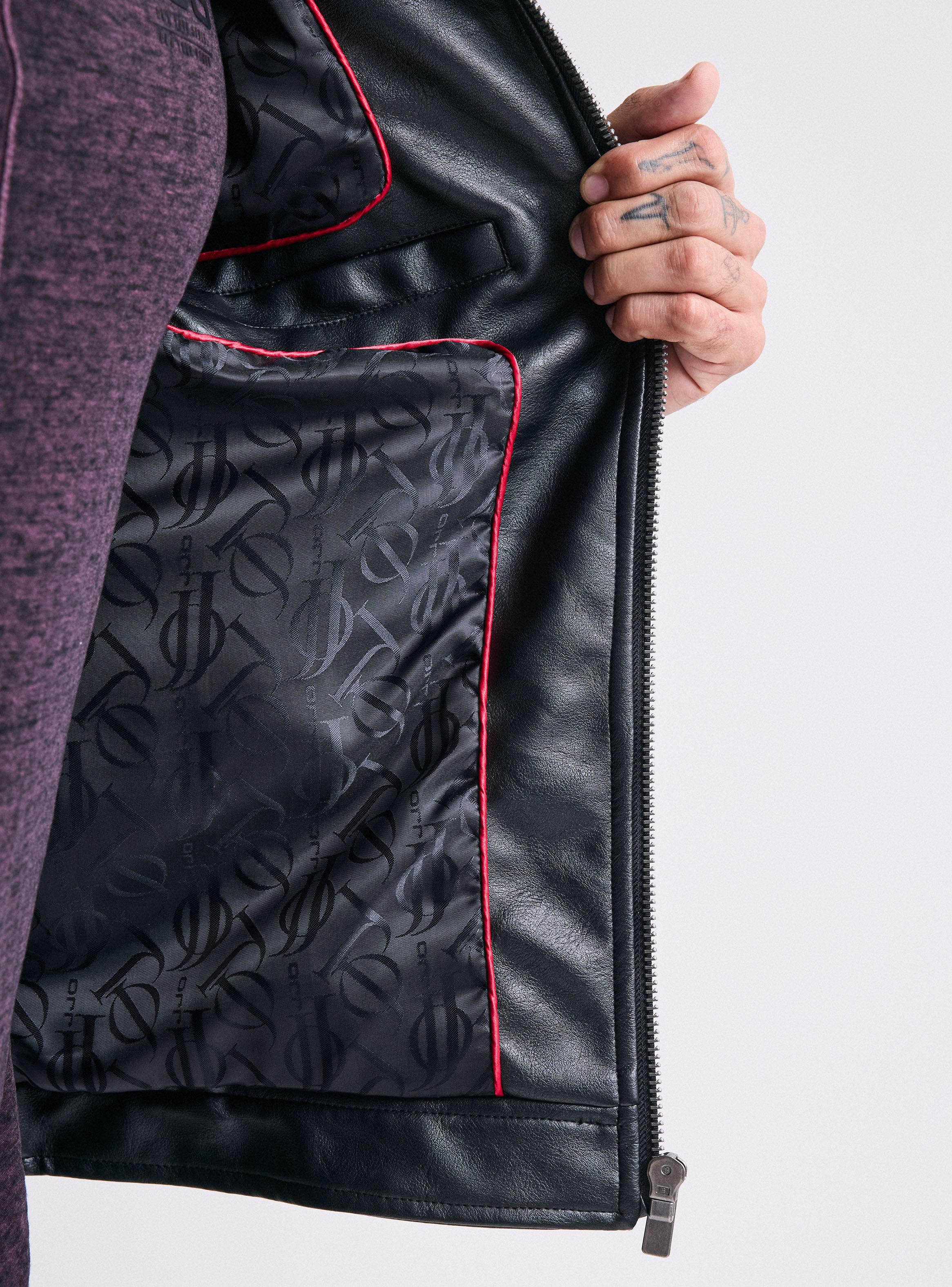 Chaqueta Biker Acolchada-3
