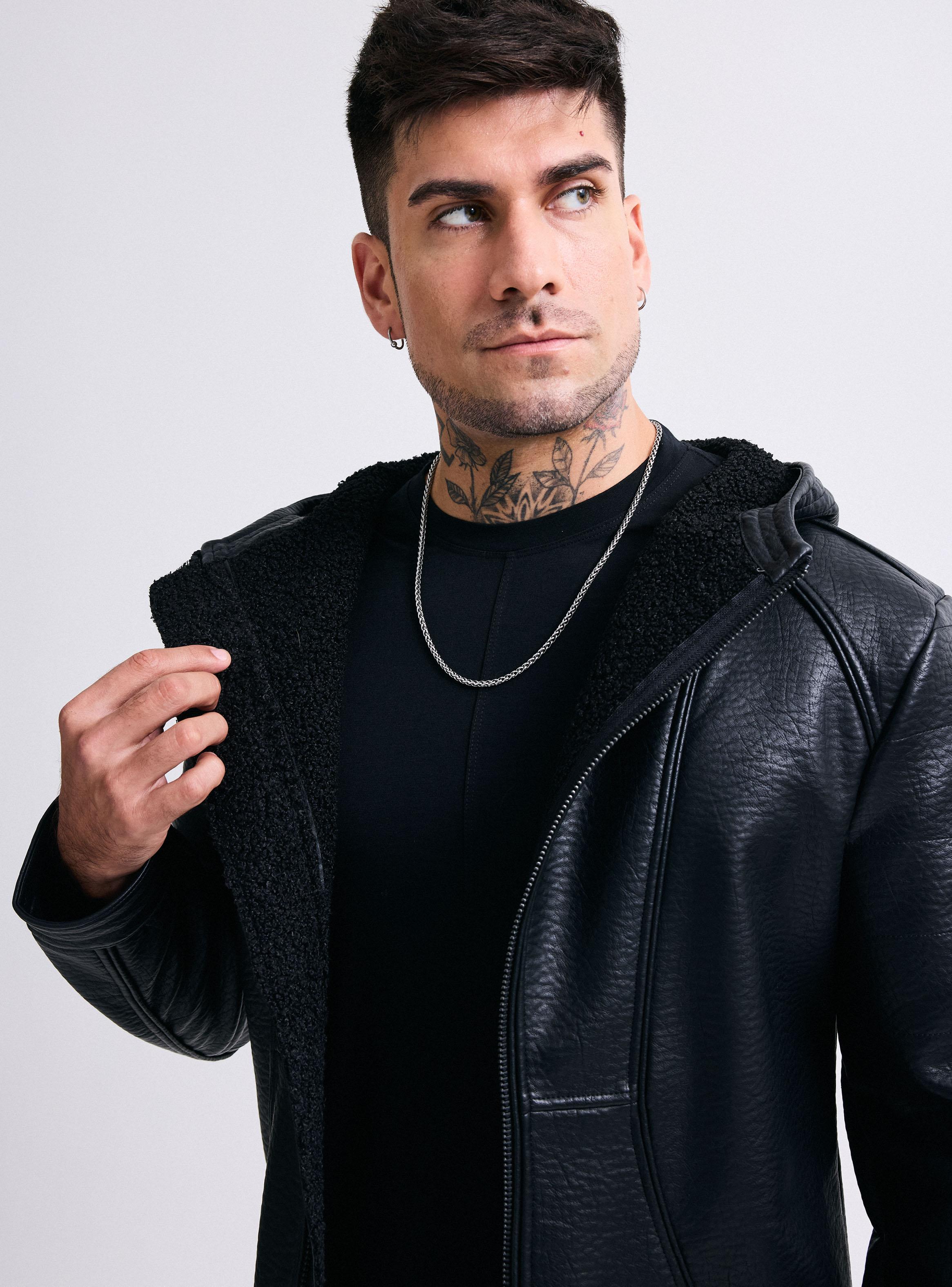 Chaqueta Longfit Gamulán Capucha-2