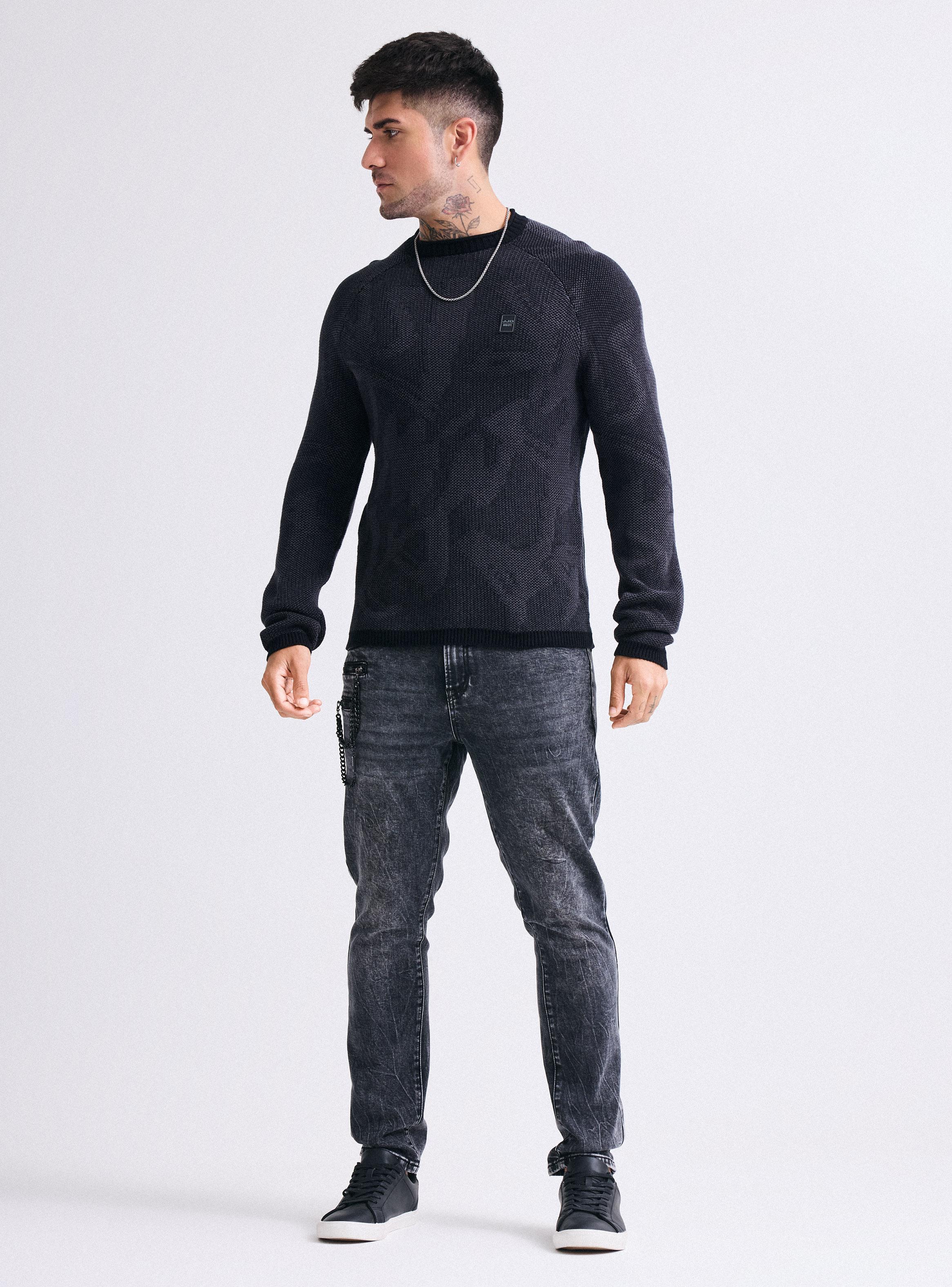 Sweater Jacquard Reversible-4