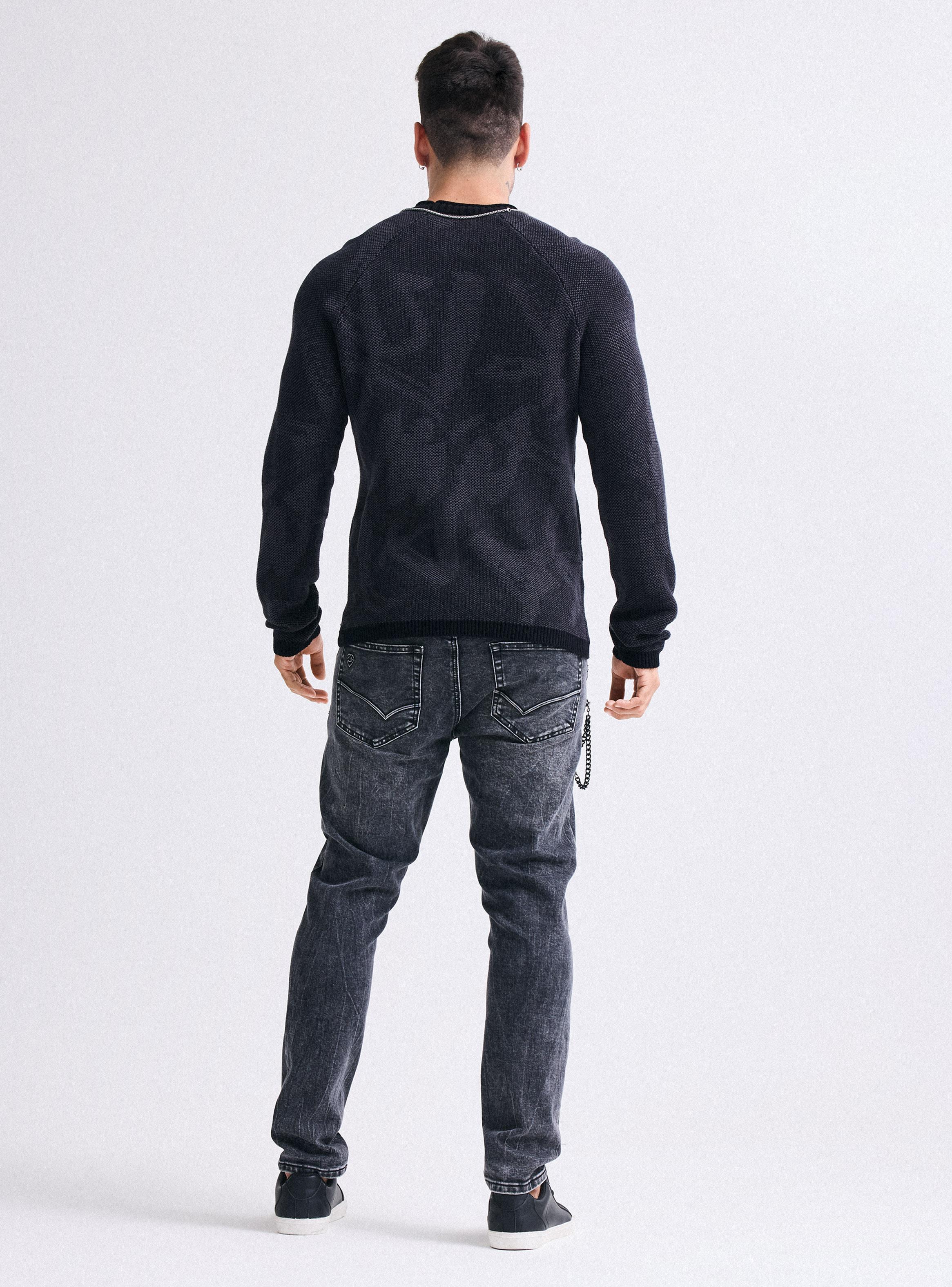 Sweater Jacquard Reversible-5