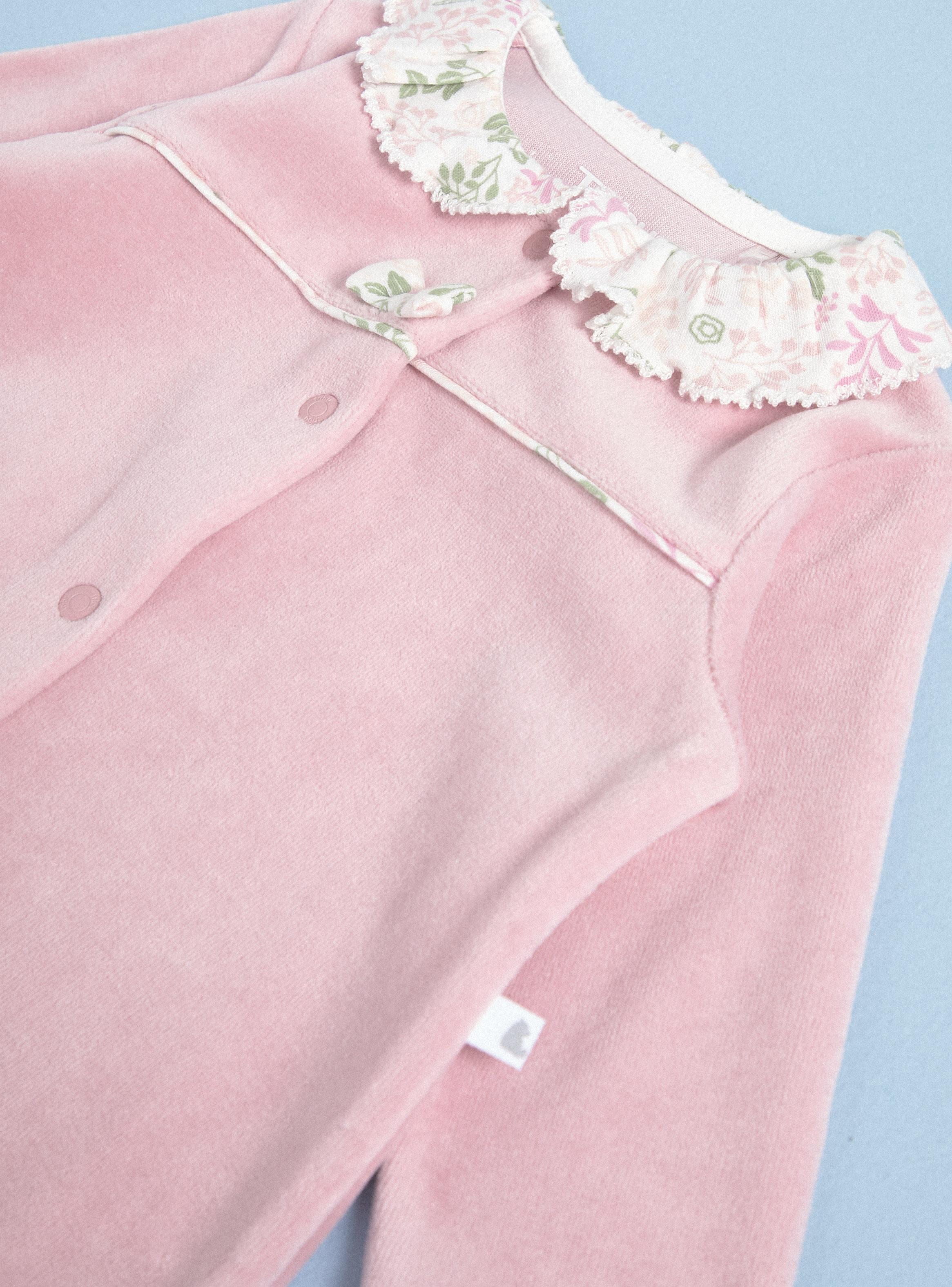 Osito con Cuello, Vivo y Moño Estampado-2