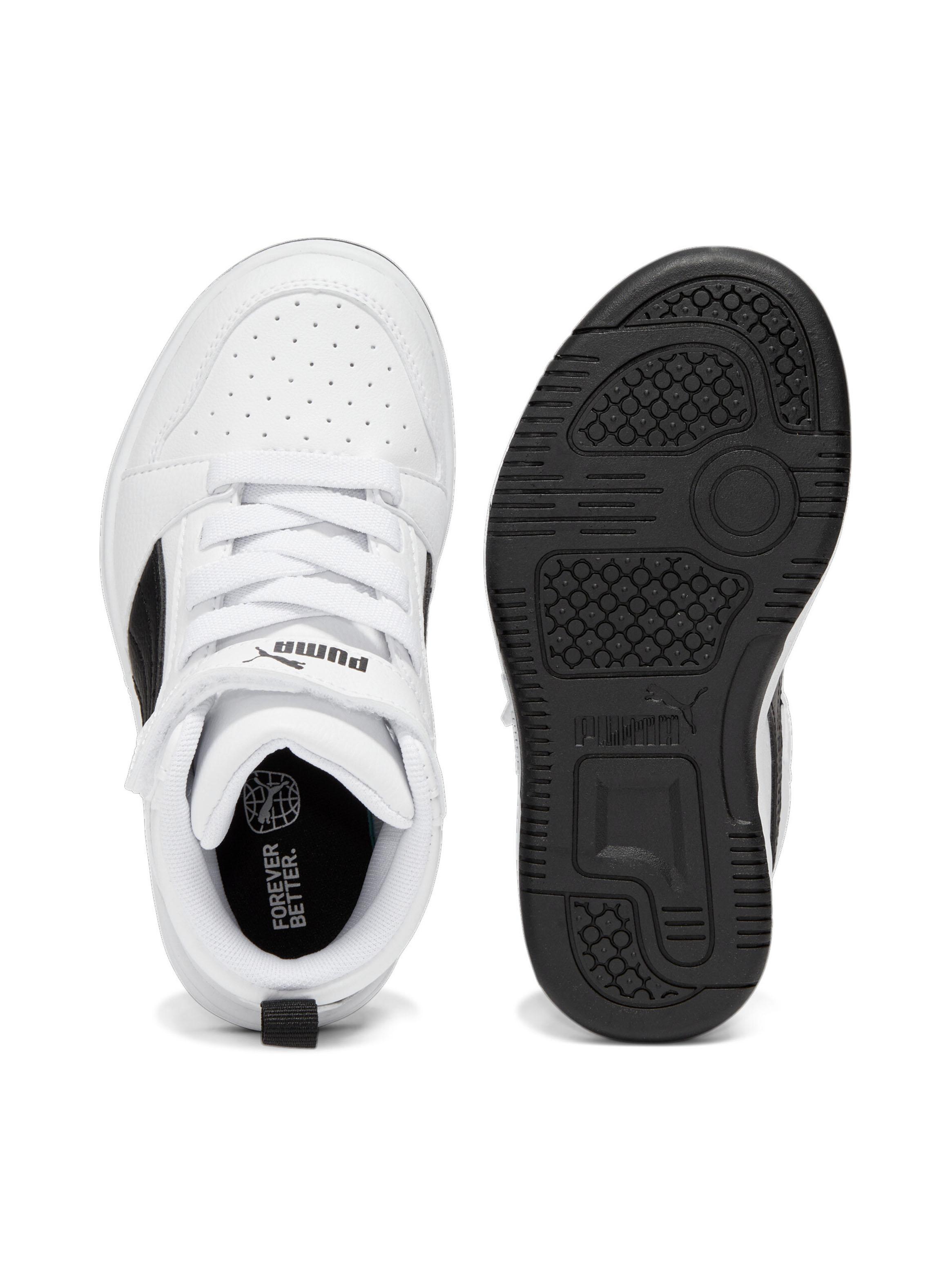Zapatilla Urbana Junior Logo Rebound V6 Mid Ac+ Ps-3