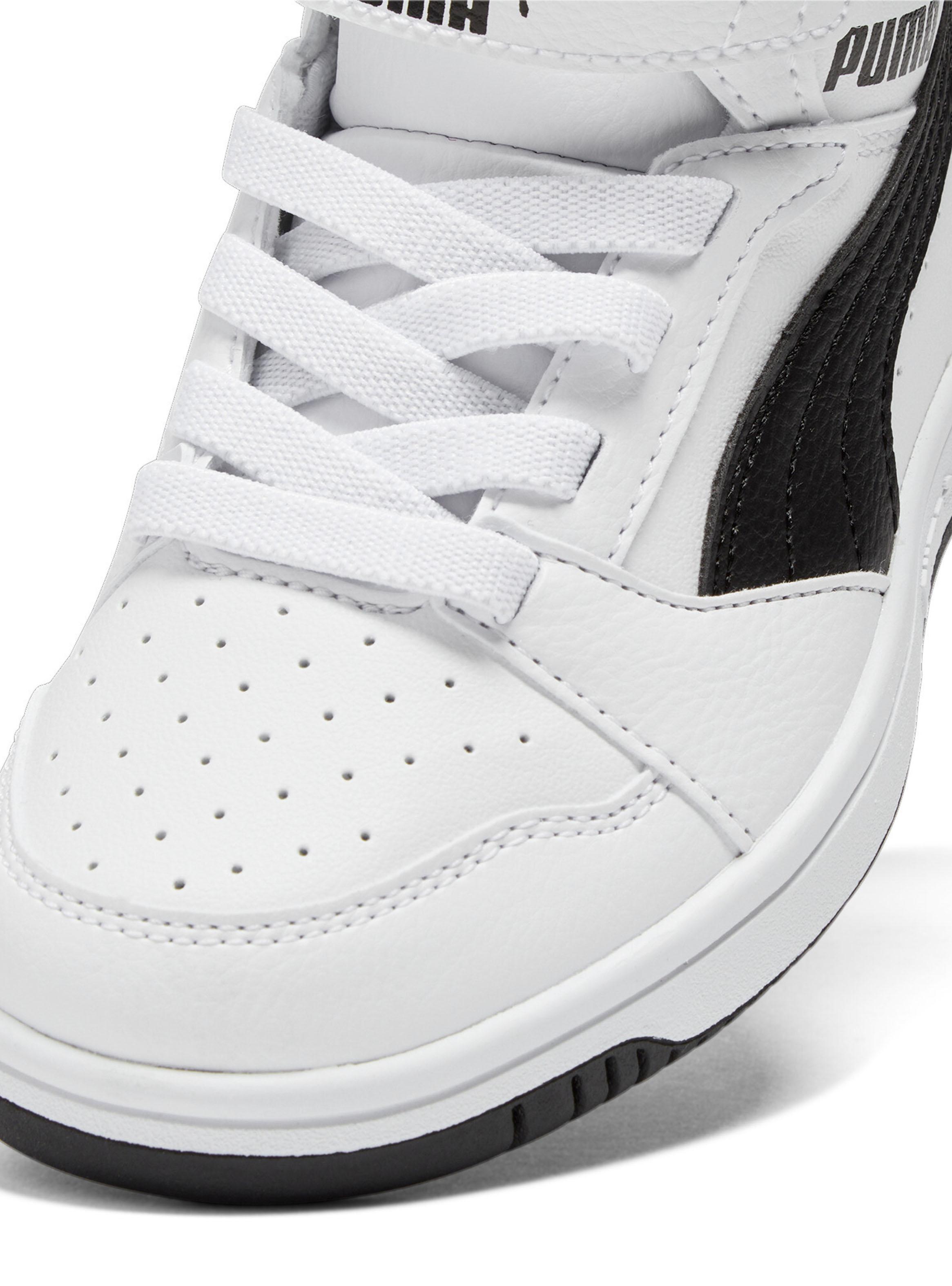 Zapatilla Urbana Junior Logo Rebound V6 Mid Ac+ Ps-4