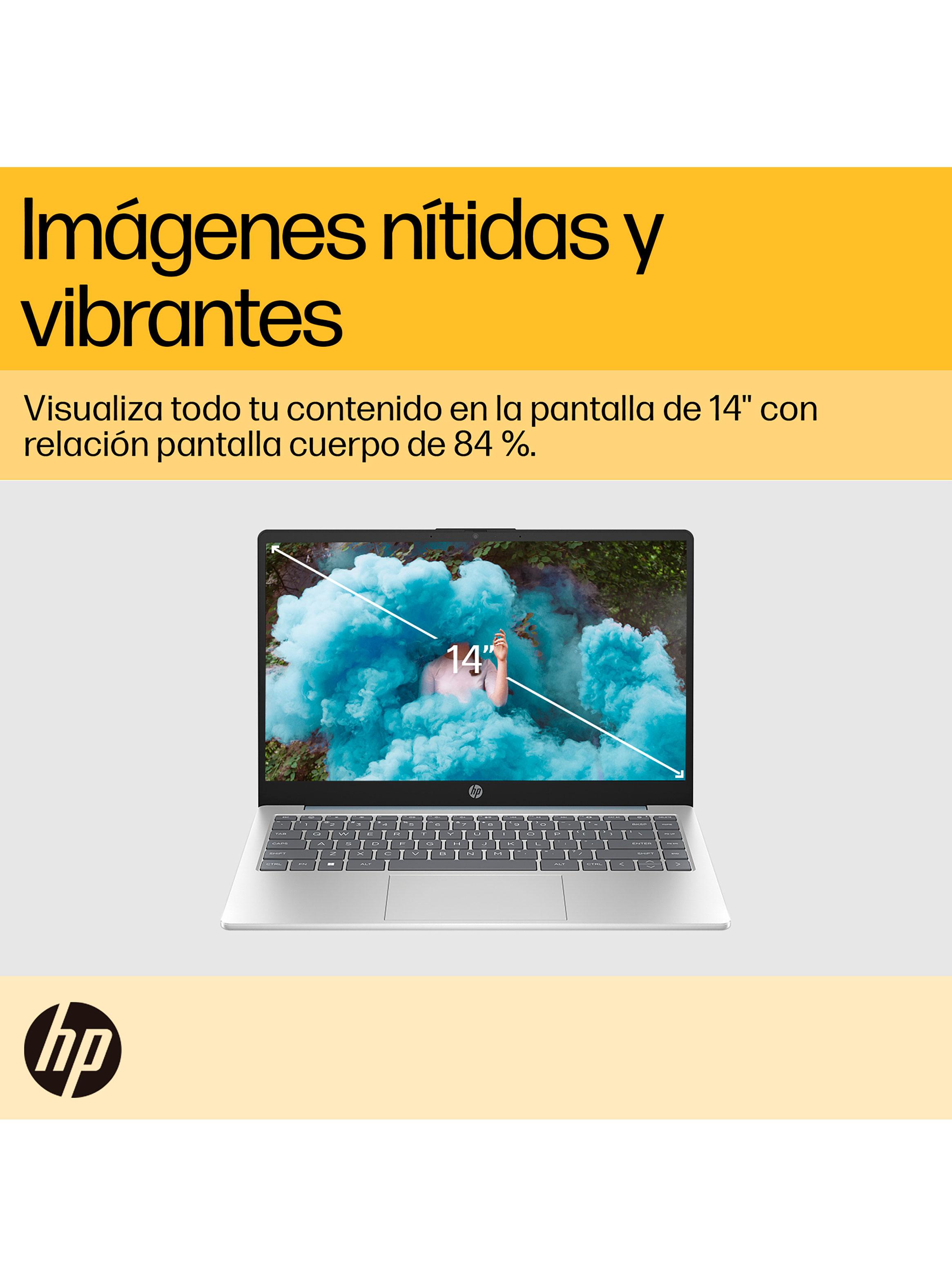 Notebook HP 14-EM0017LA AMD Ryzen5 7520U 8GB RAM 512GB SSD 14" Full HD Webcam 1080p Wi-Fi 6-5