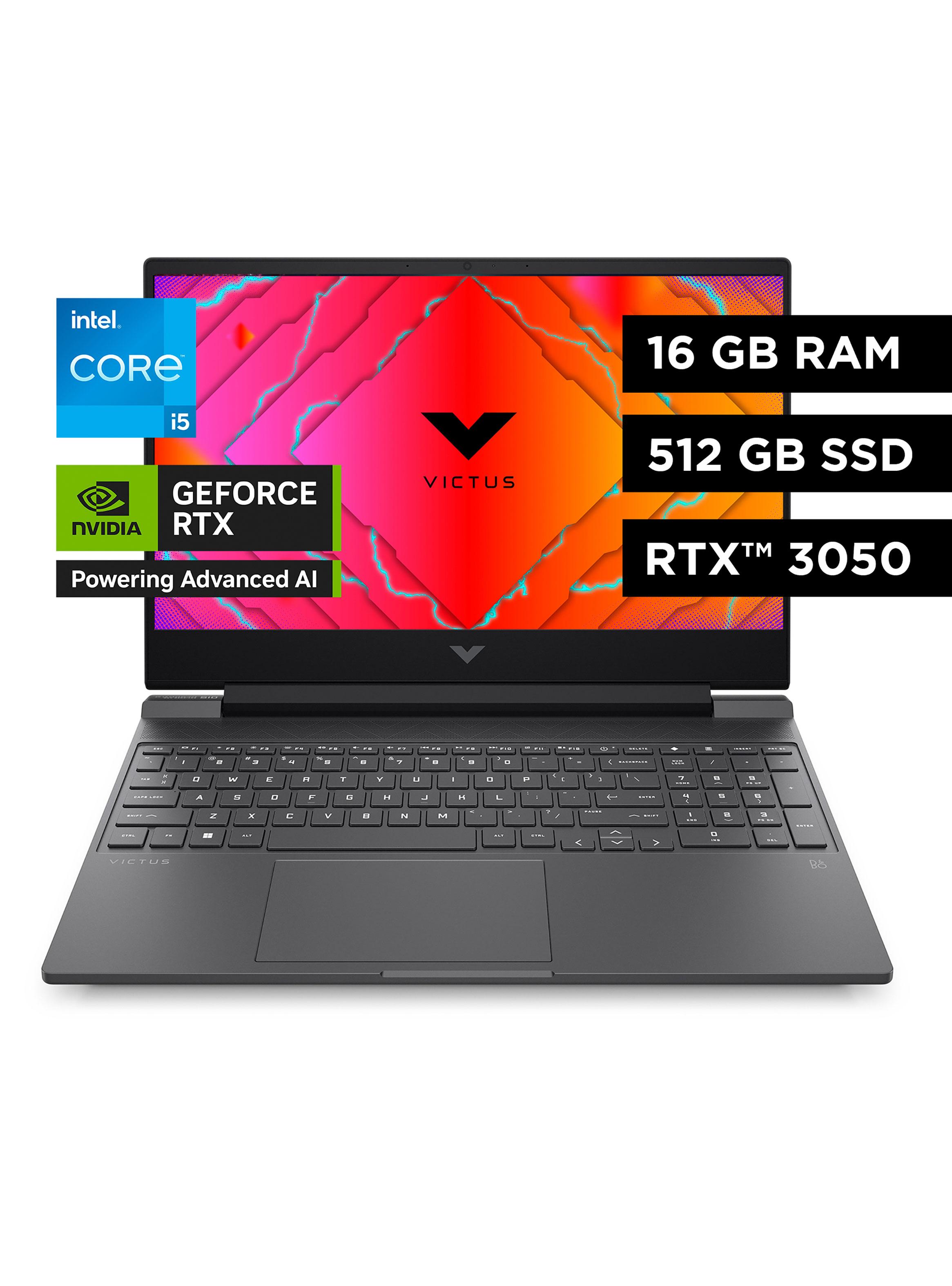 Notebook Gamer Victus 15-FA0026LA Intel Core i5-12450H 16GB RAM 512GB SSD RTX 3050 15.6" FHD 144Hz-1