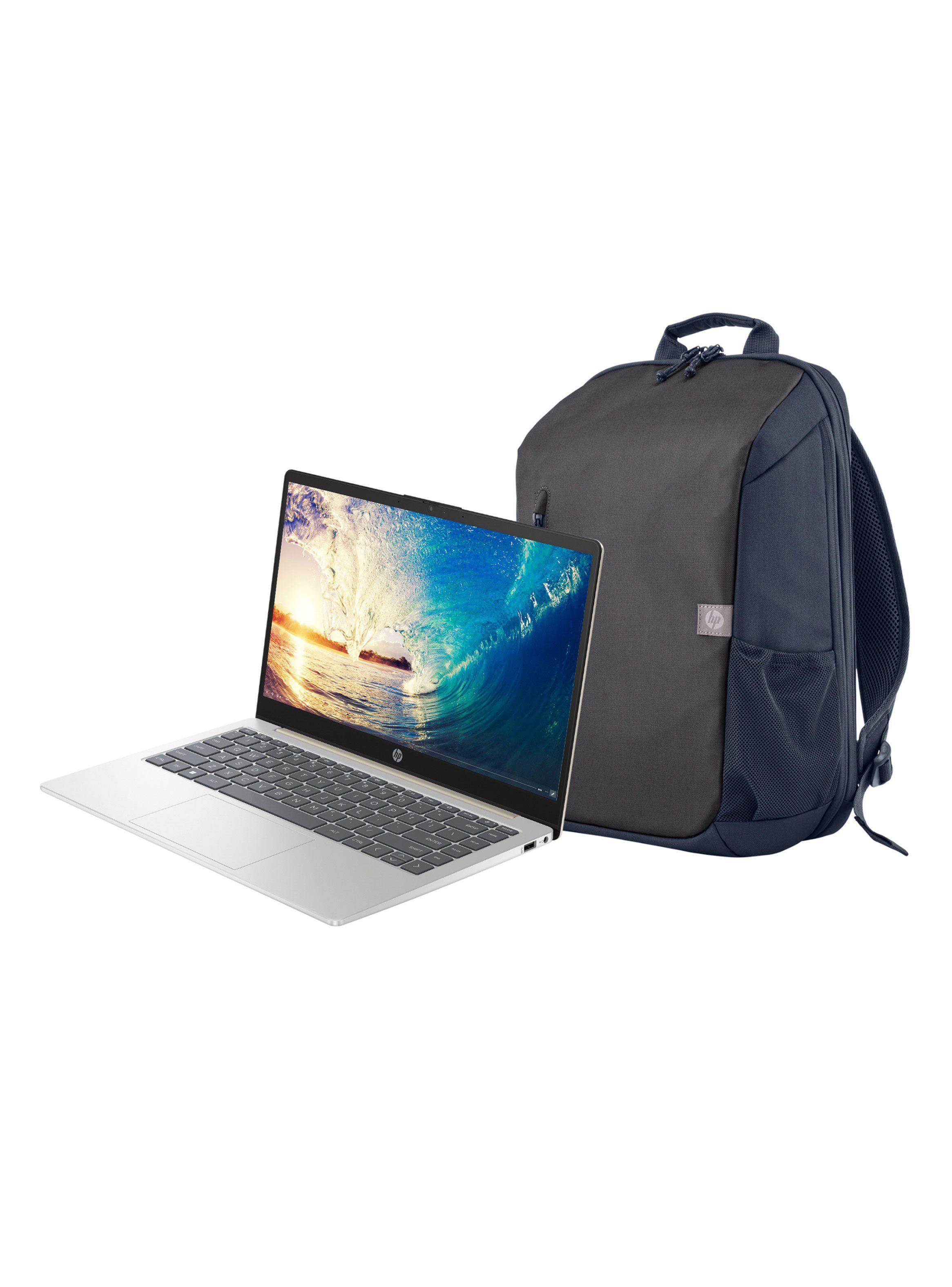 NotebookHP 14-em0015la AMD Ryzen 7 8GB RAM  512GB SSD 14" FHD Windows 11 Home + Mochila HP Travel-0