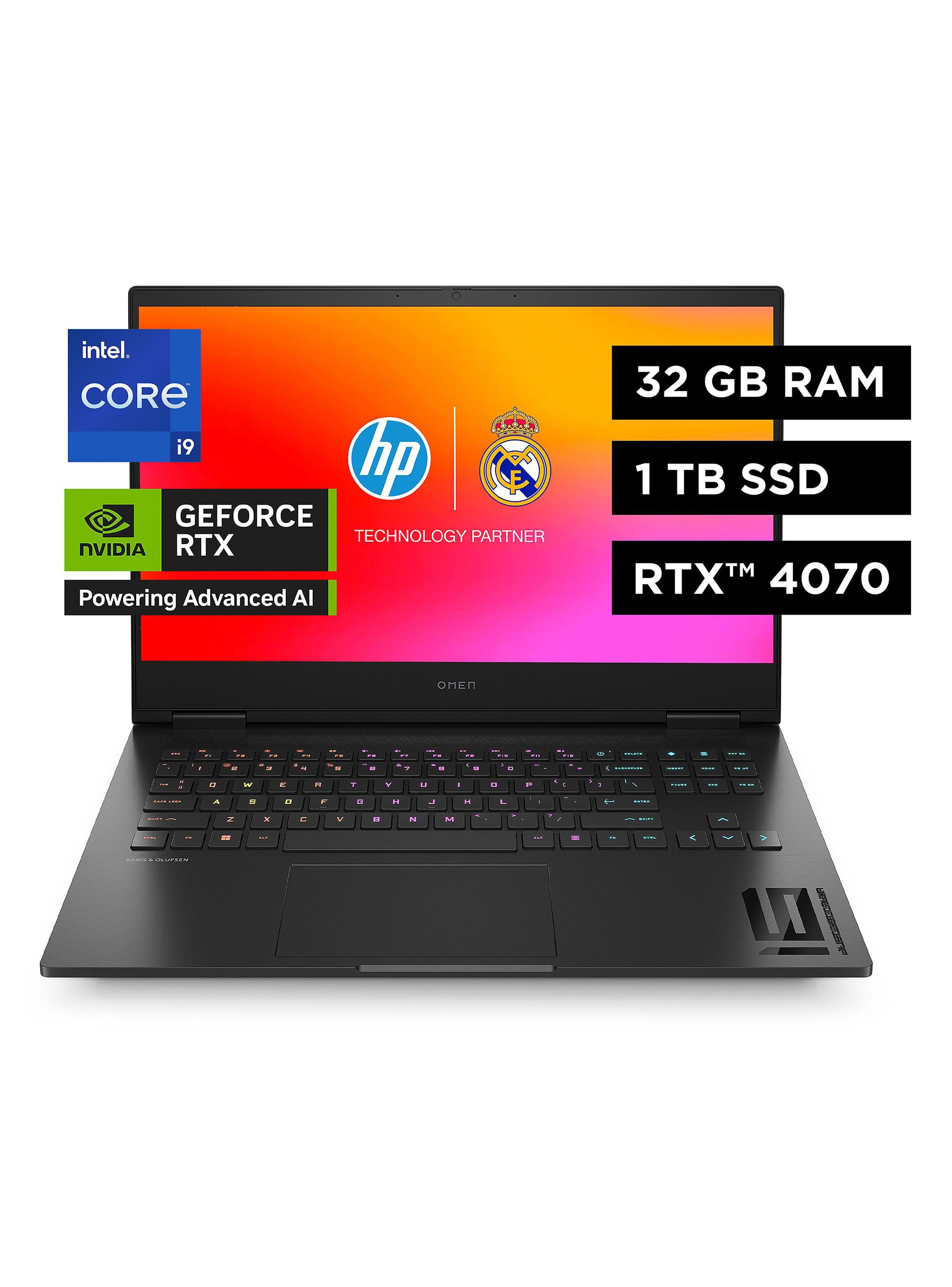 Notebook Gaming OMEN 16-wf0008la Intel Core i9 32GB RAM 1TB SSD NVIDIA GeForce RTX 4070 16.1"  FHD 165Hz Windows 11 Home-1
