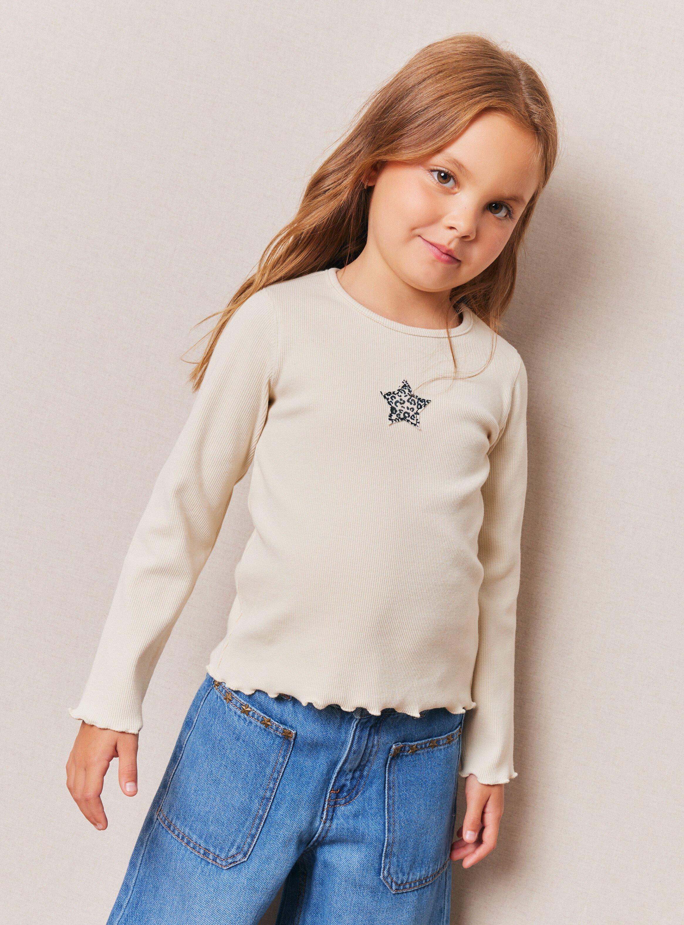 Polera Parche Forma Estrella-3