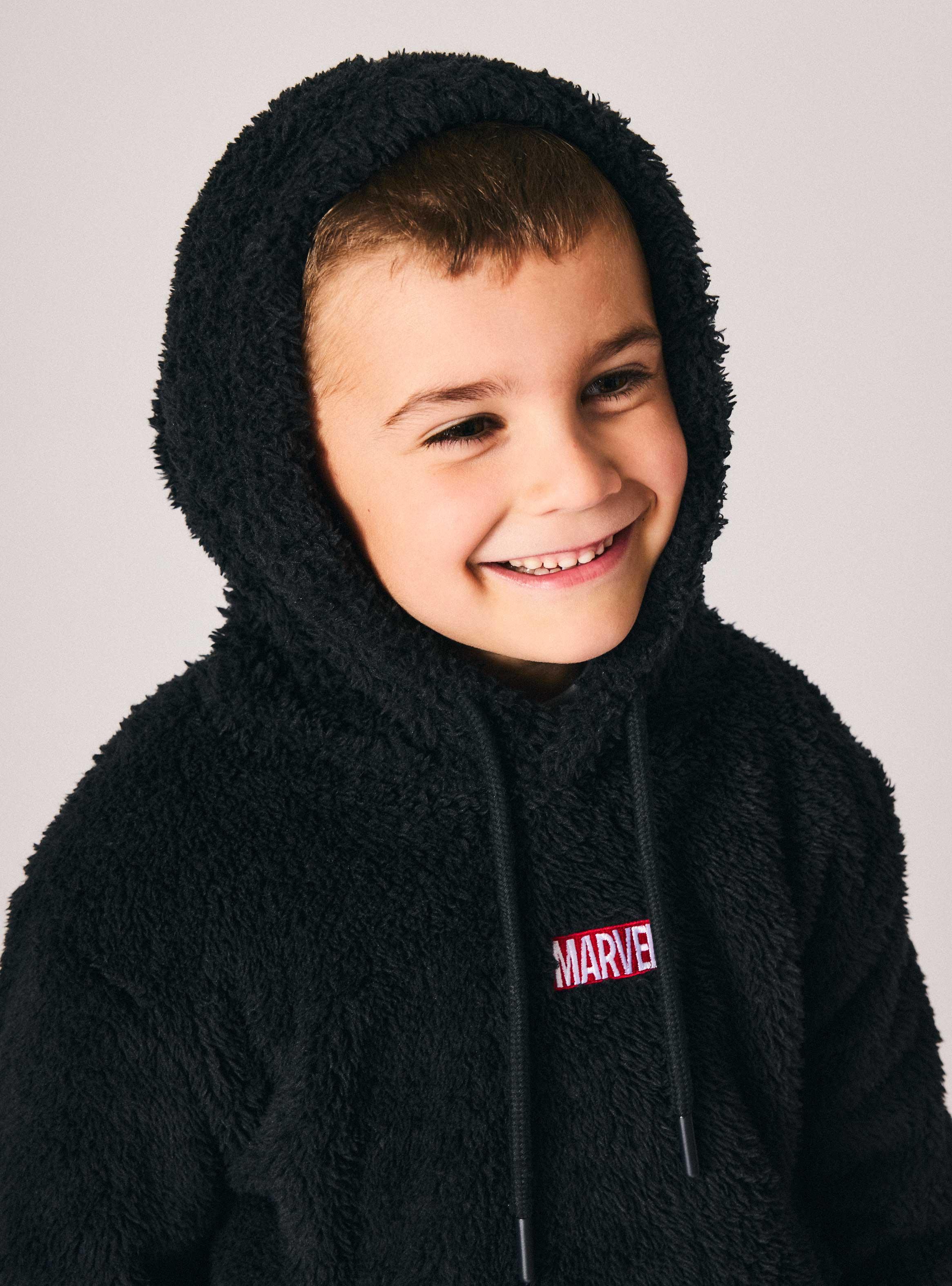 Polar Coral Fleece Bordado Marvel-4