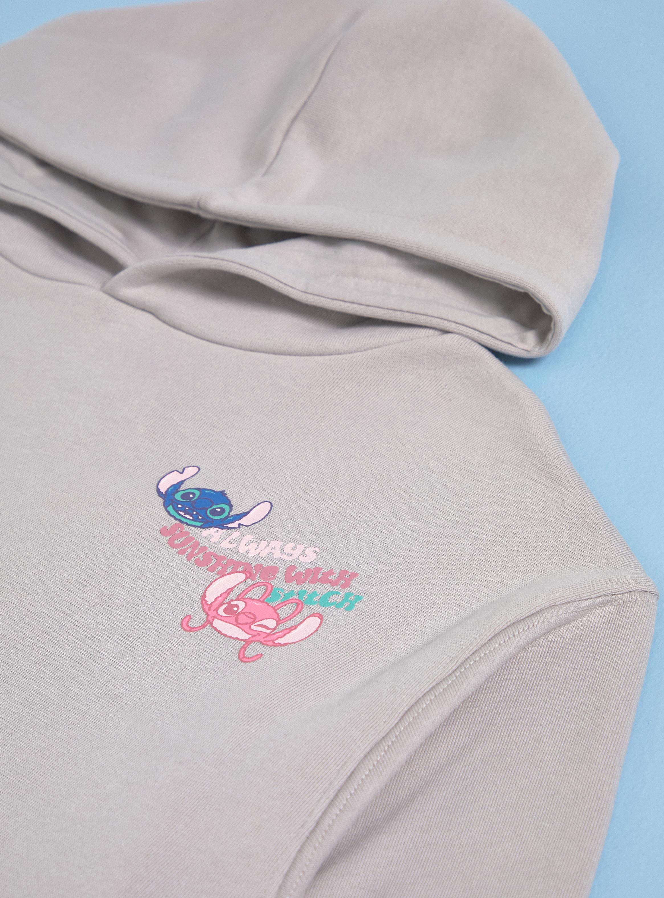 Polerón Hoodie con Focal Print en Manga y Delantero-2