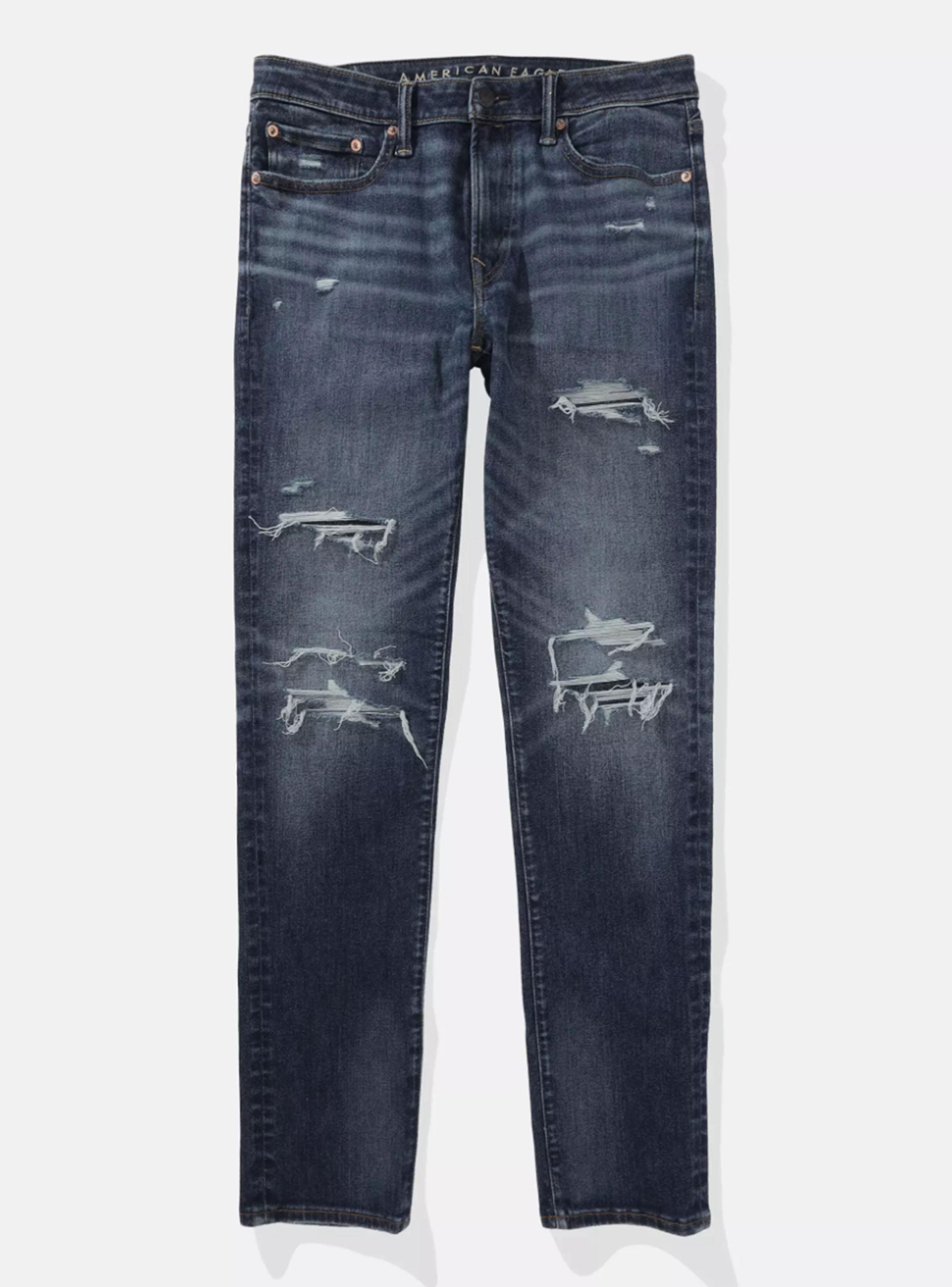 Jeans AE AirFlex+ Slim Rasgados-2