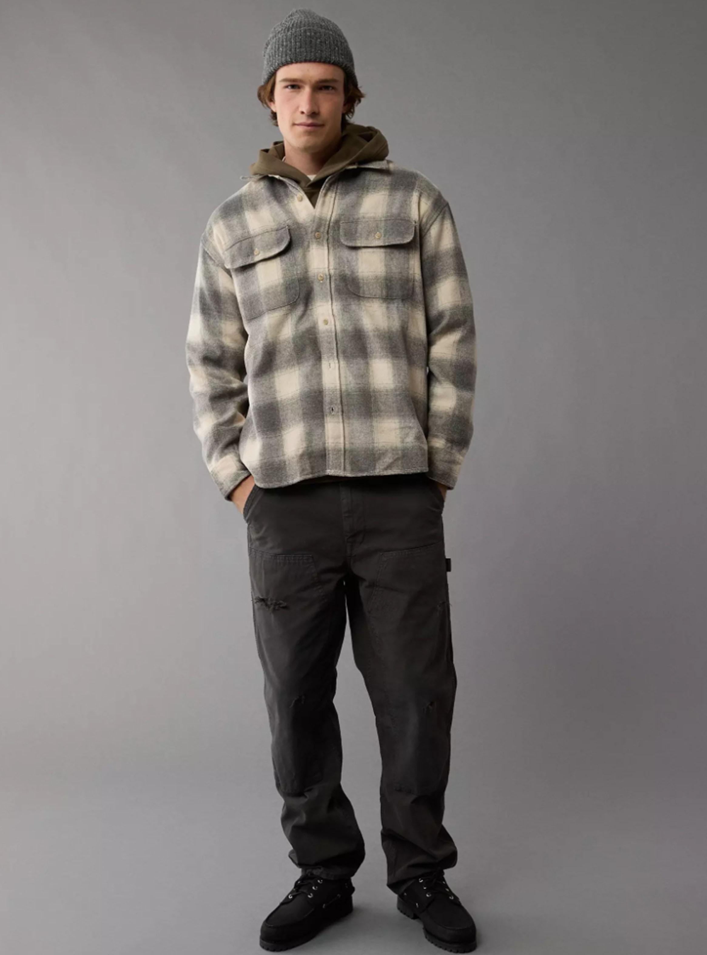 Camisa Flannel Diseño Escocés-2