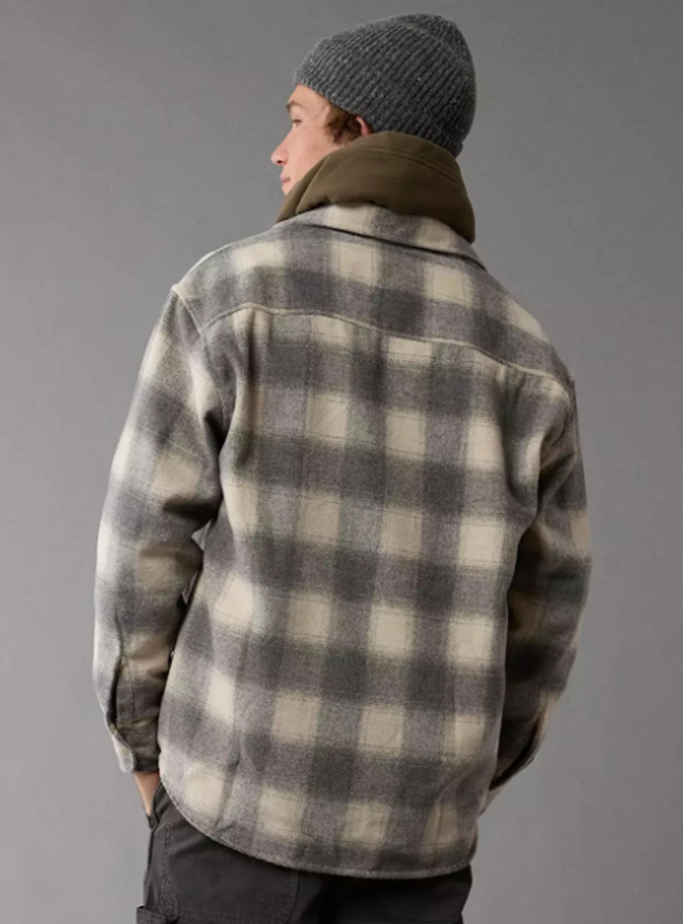 Camisa Flannel Diseño Escocés-1