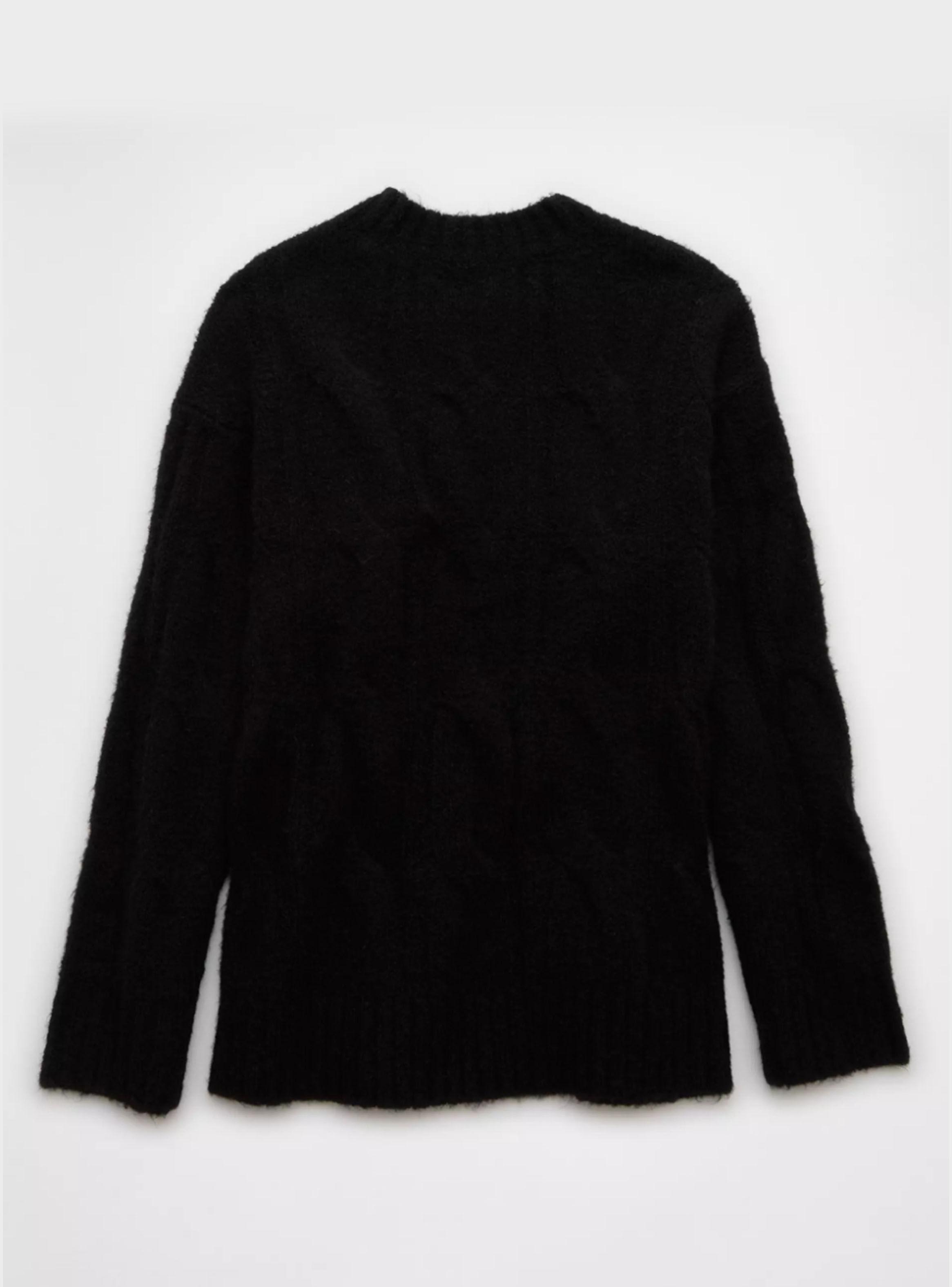 Sweater Whoa So Soft en Punto Trenzado-5