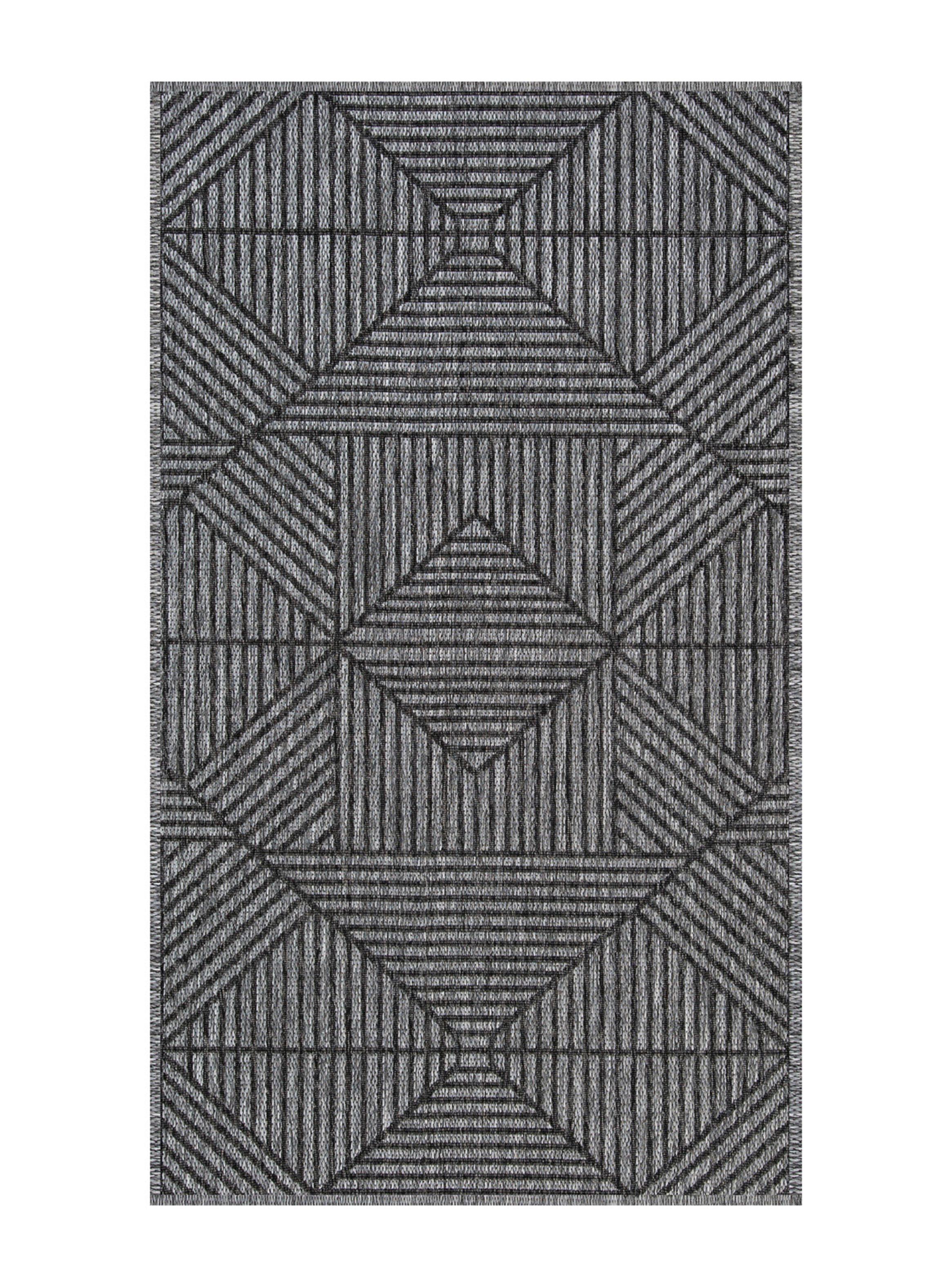 Alfombra Out-In Board Gris 60x110 cm-0