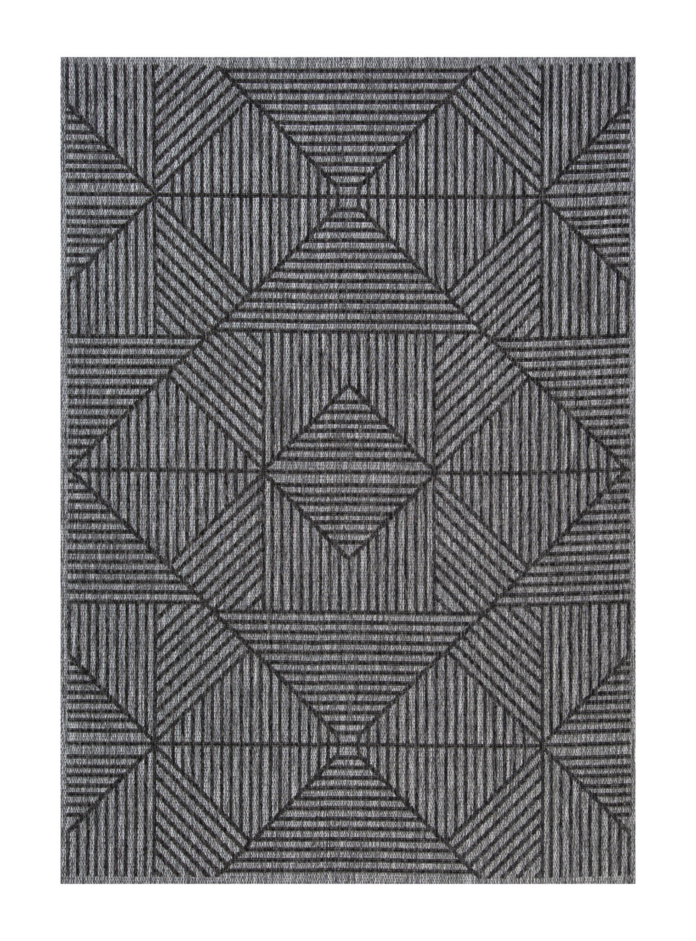 Alfombra Out-In Board Gris 200x290 cm-0