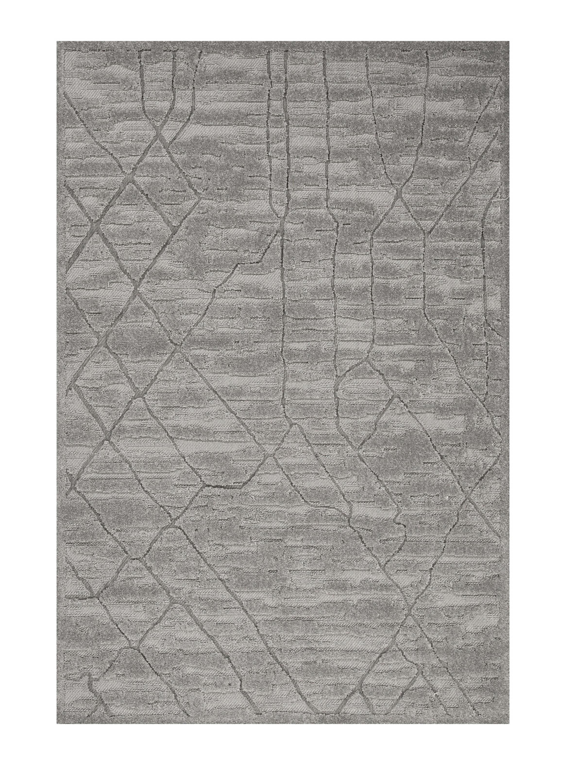Alfombra Inca 160x235 cm Gris-0