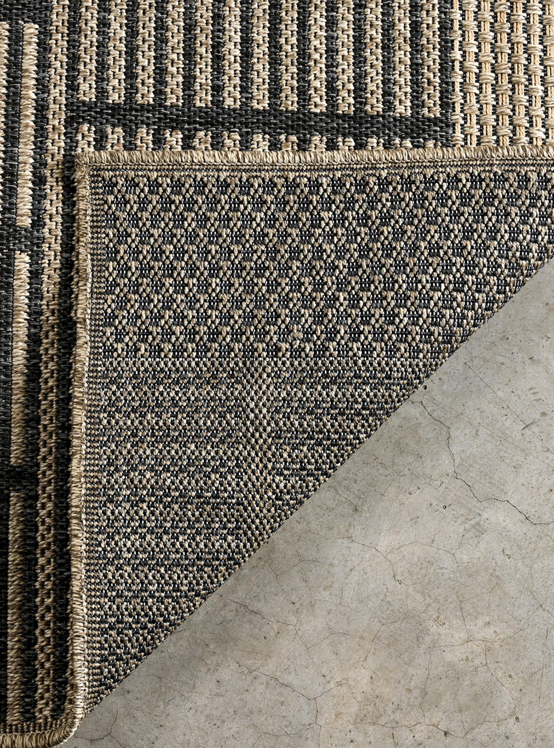 Alfombra Bars 160x230 cm Tabac-2
