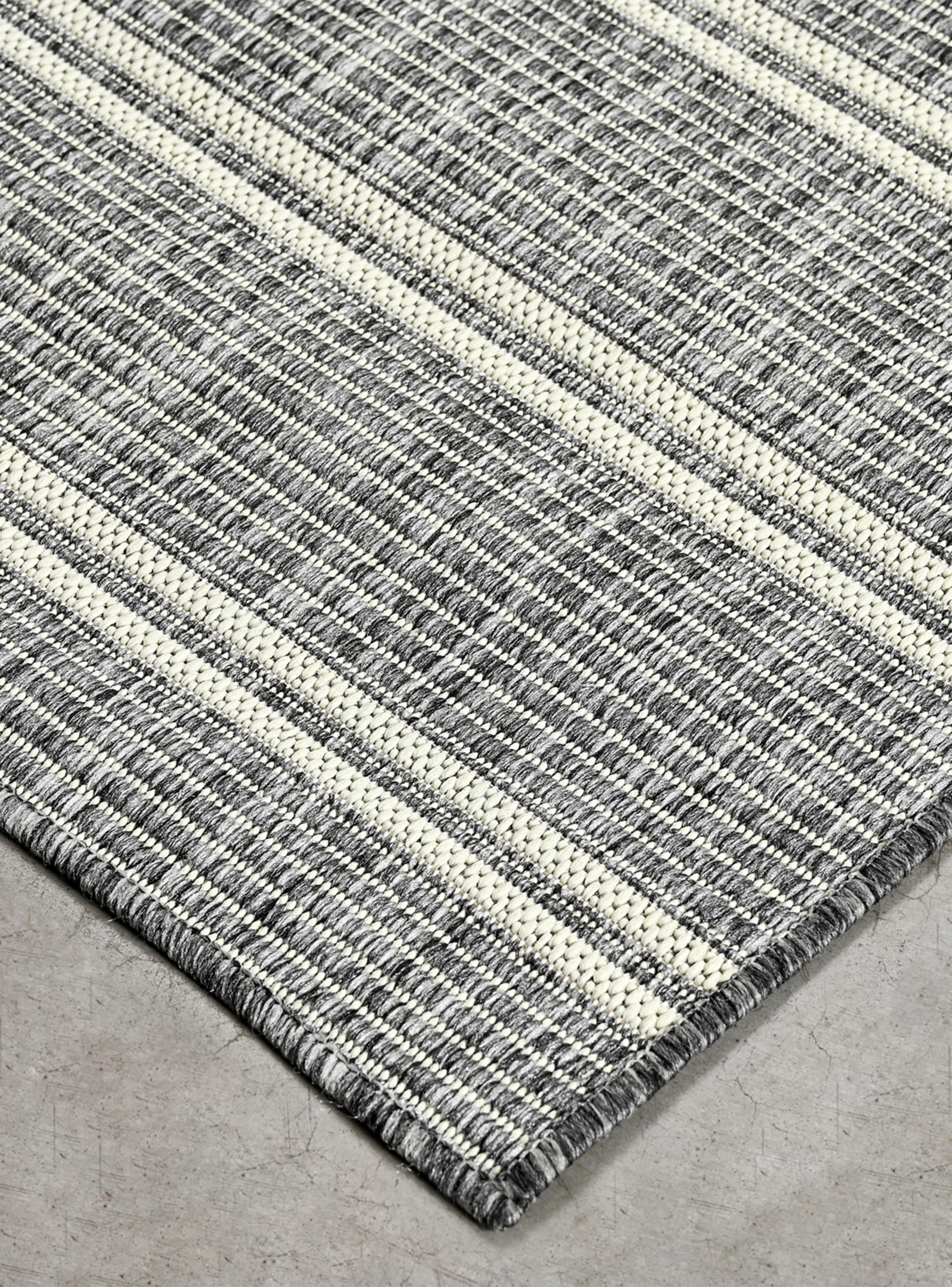 Alfombra Stripes 160x230 cm Gris-1