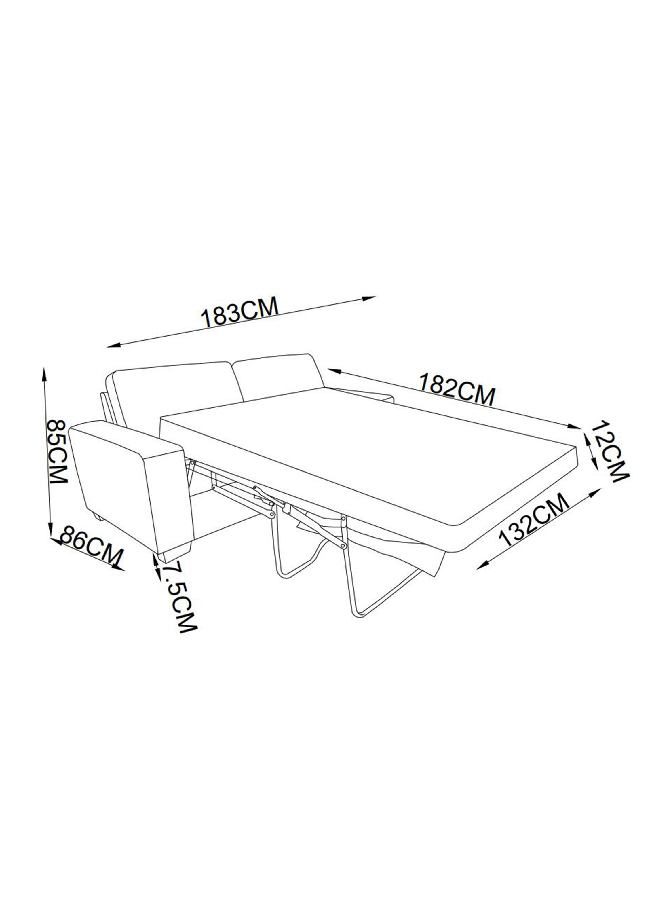 Sofá Cama Iker 197x85x88 cm-3