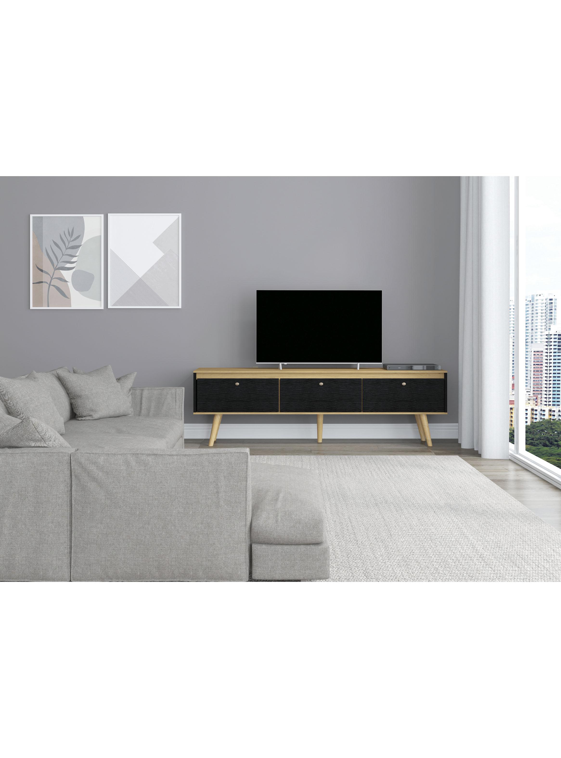 Rack Menphis Tv 70" 3 Puertas-2