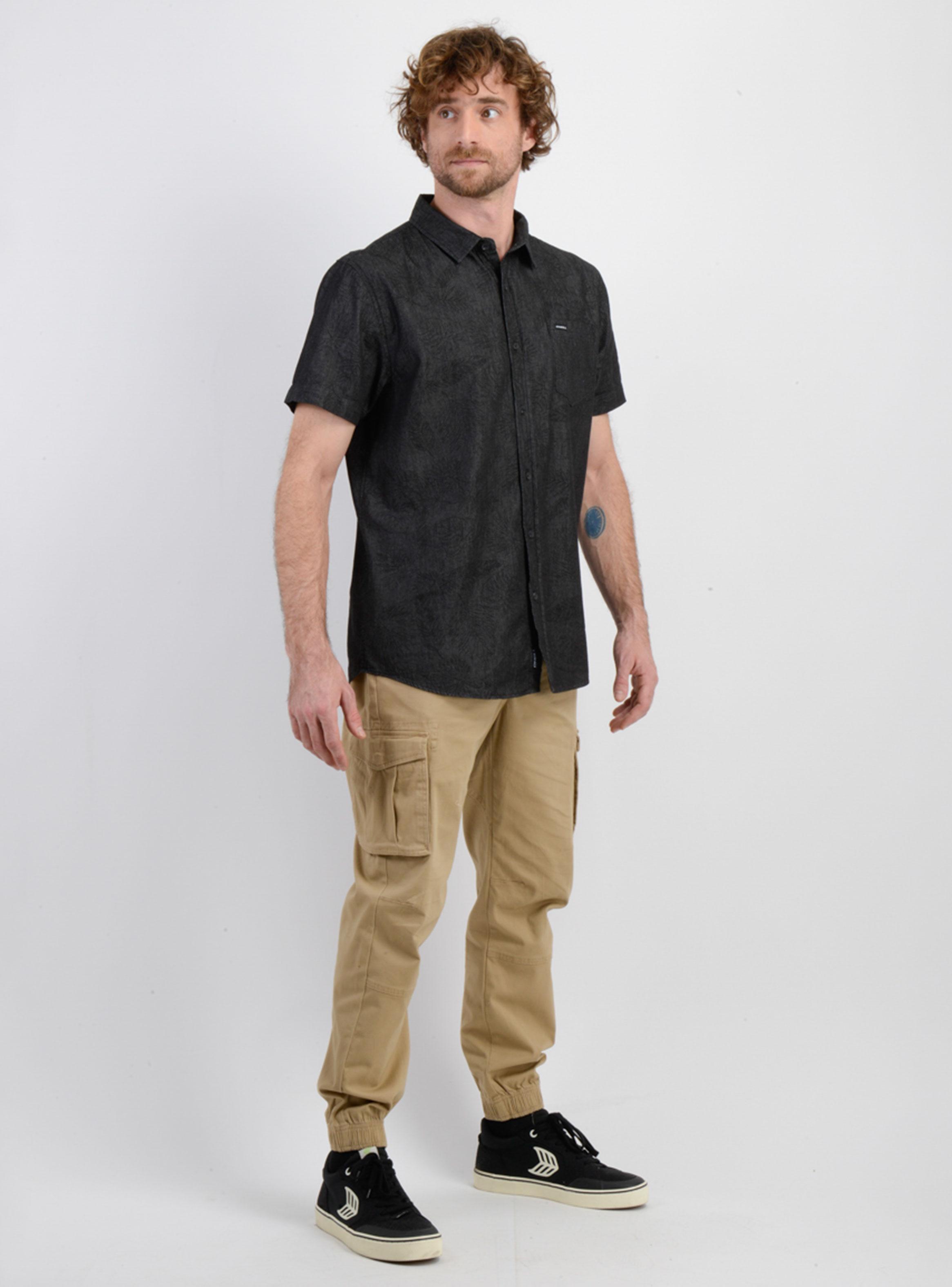 Pantalón Regular Fit Liso Casual-3