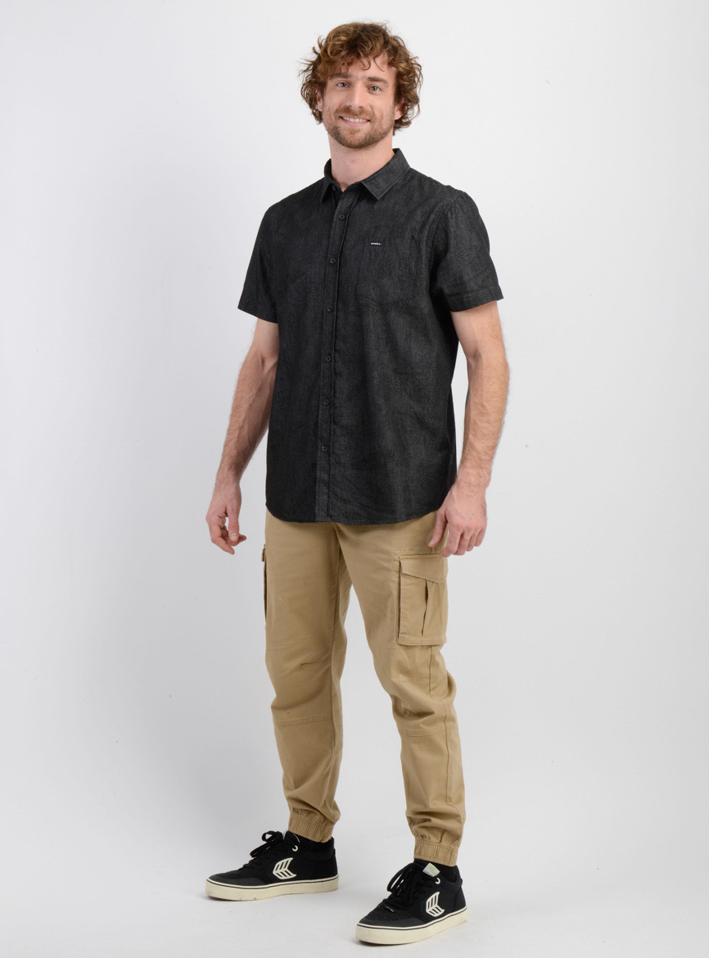 Pantalón Regular Fit Liso Casual-4