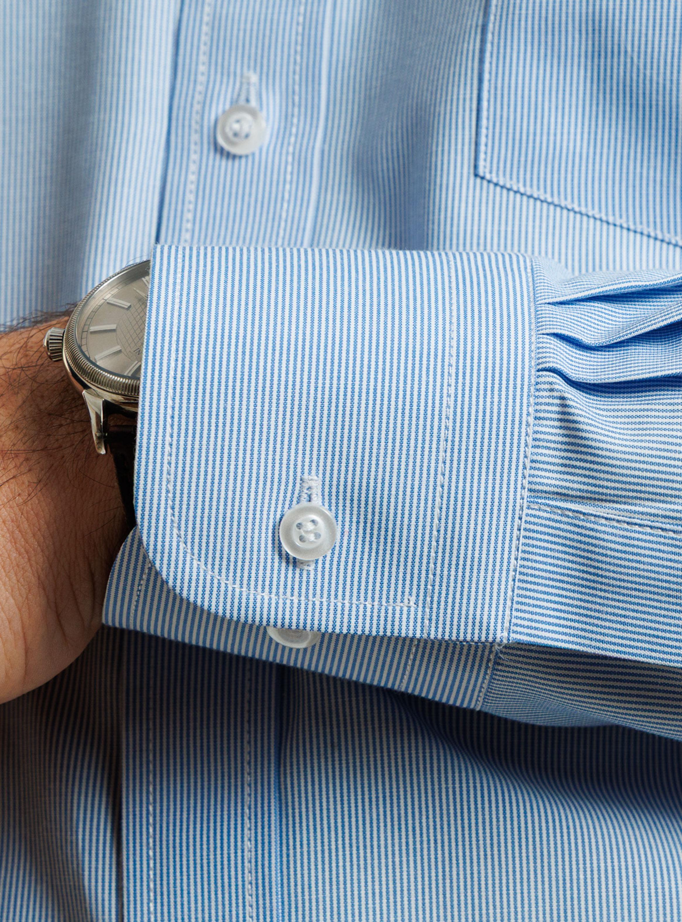 Camisa Formal  Metropolitan con Líneas-3