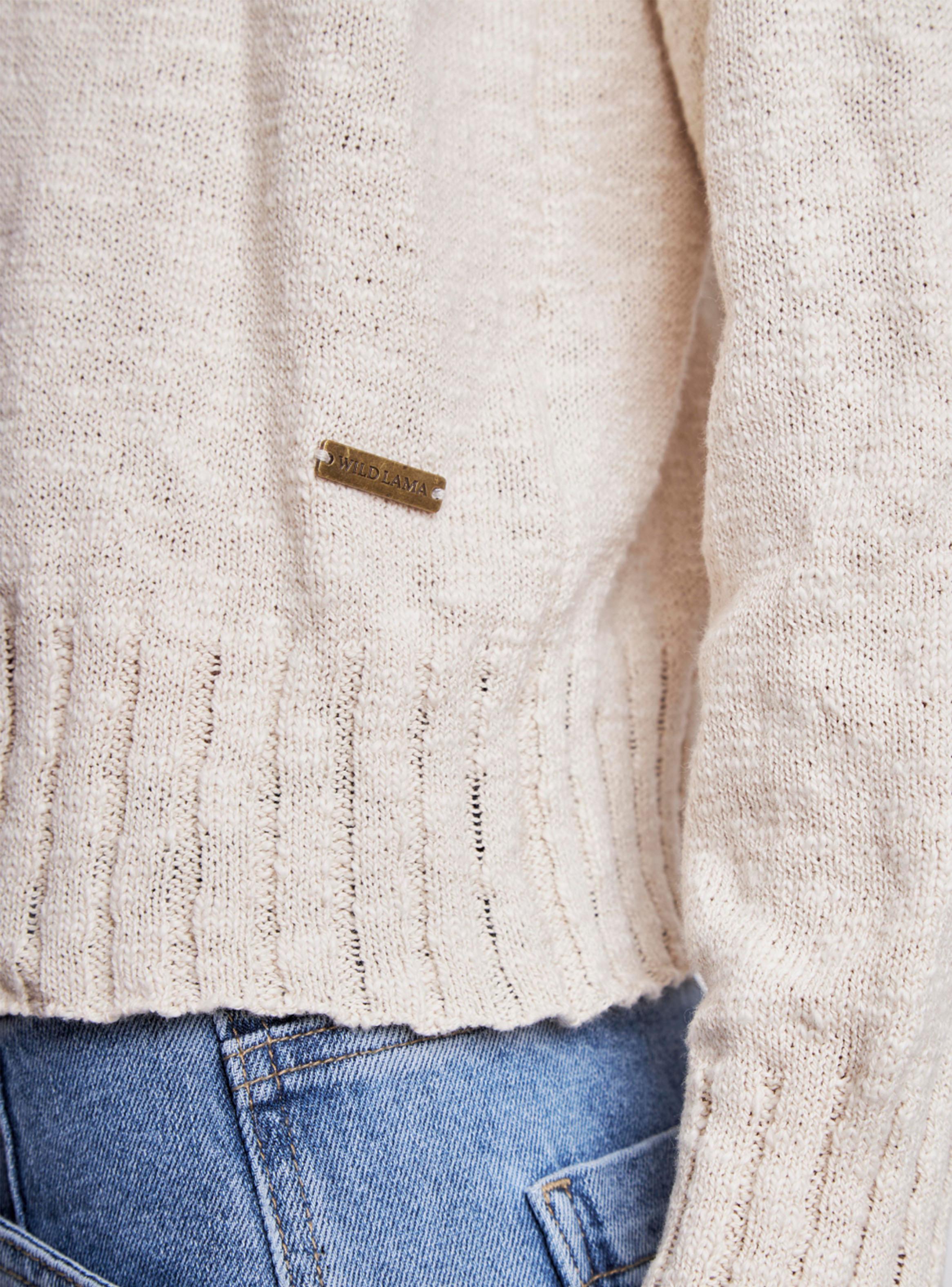 Sweater Uma Orgánico Beige-2