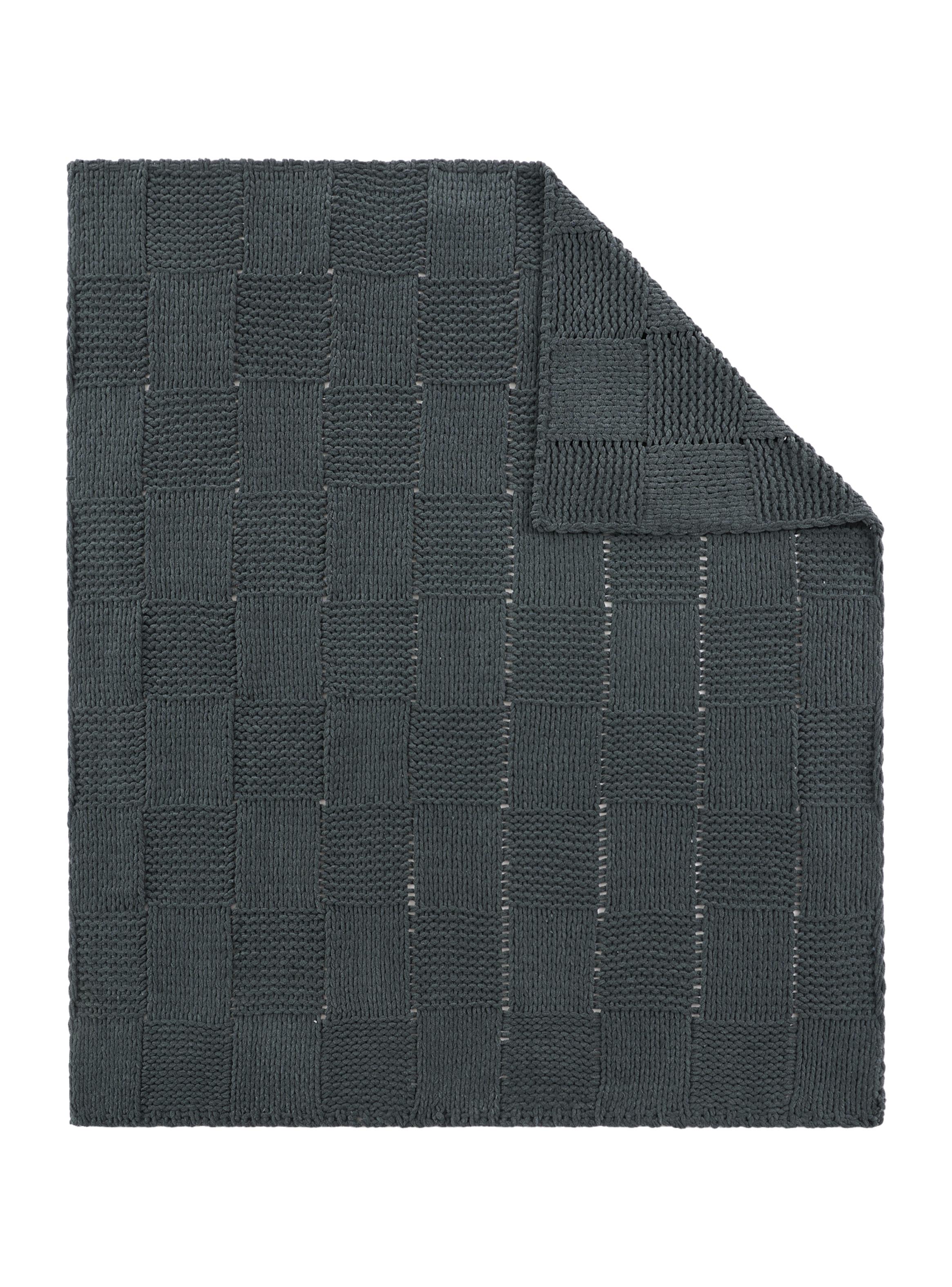 Chal Tejido Canasto 125x150 cm-3