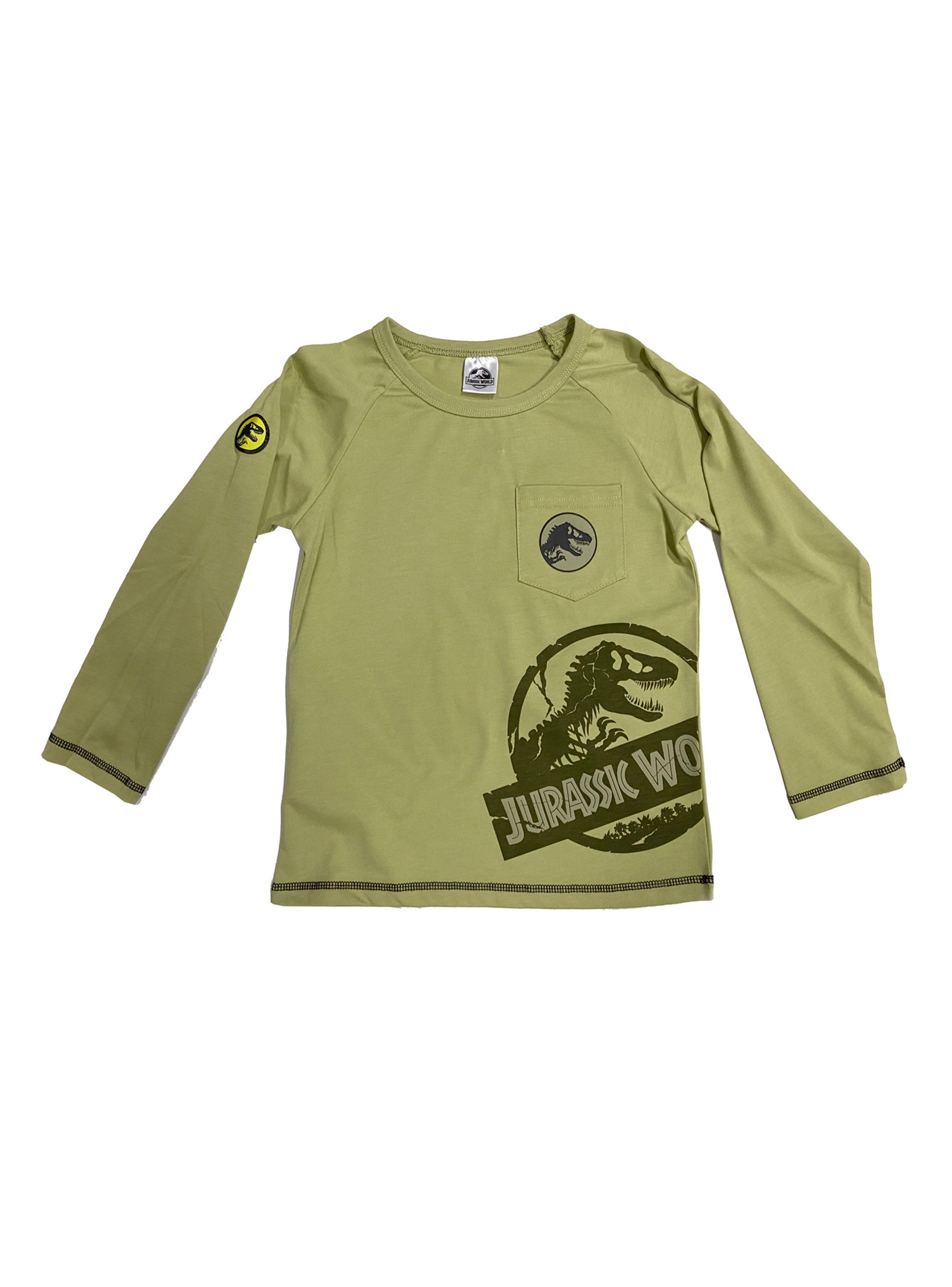 Polera Estampado Jurassic Niño-0