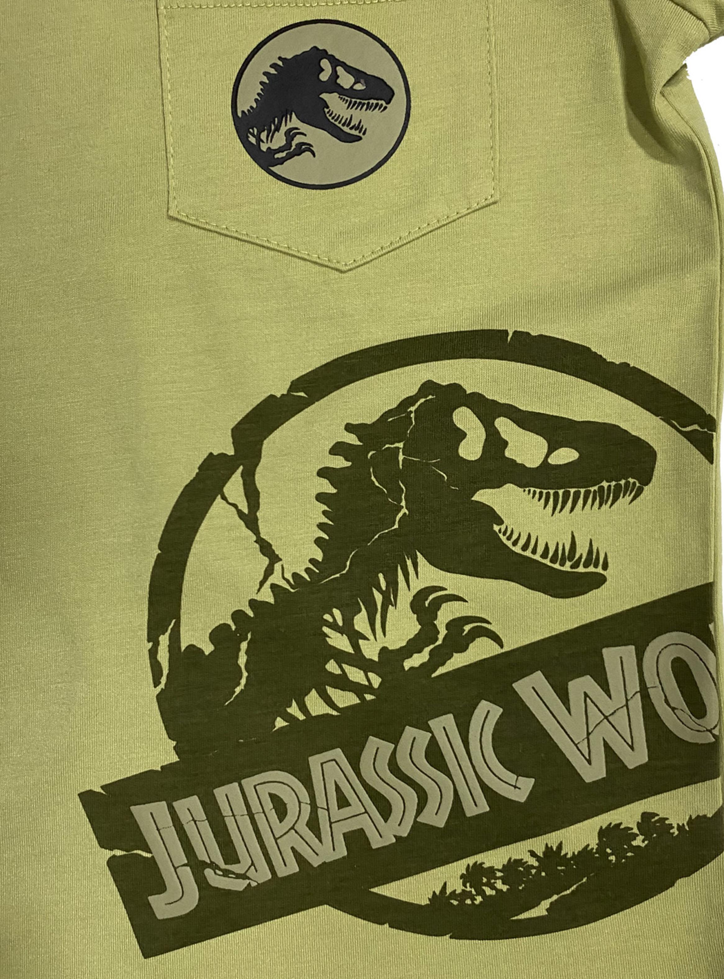 Polera Estampado Jurassic Niño-2