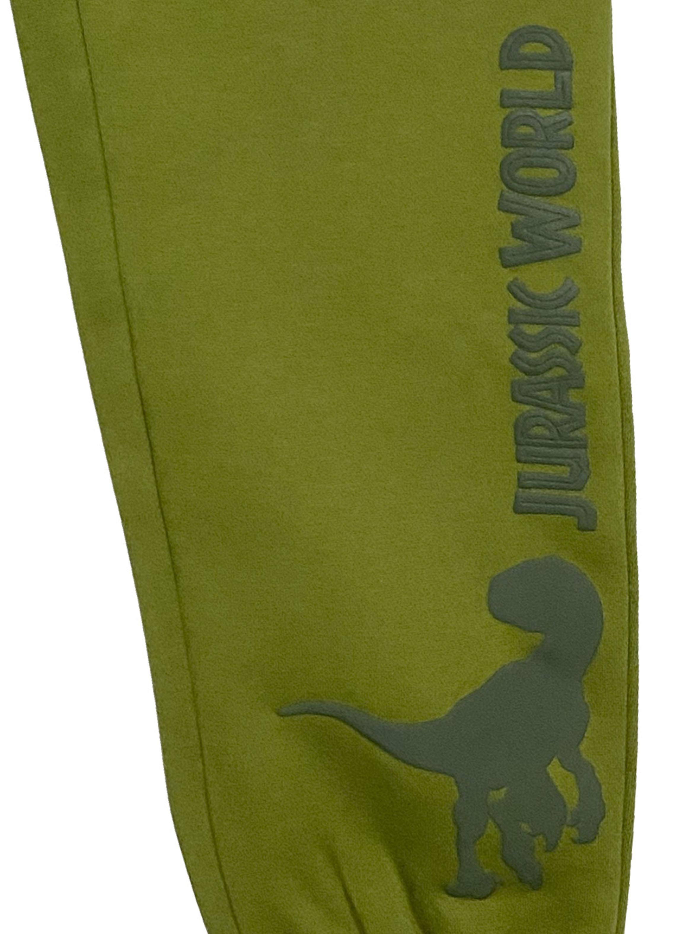 Pantalón de Buzo Estampado Verde-2