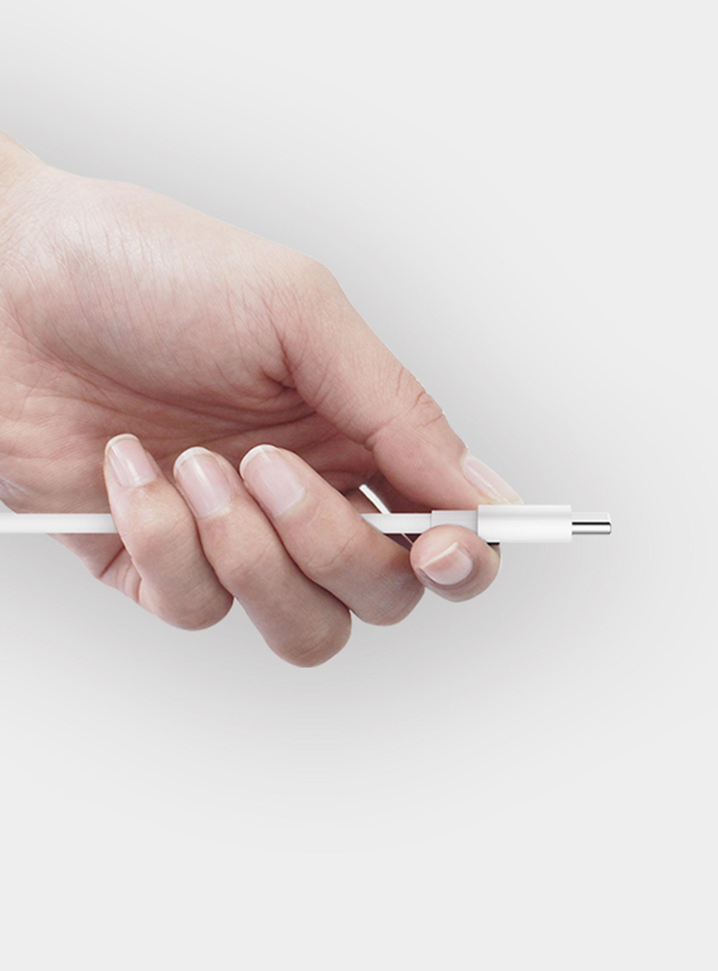 Cable Xiaomi USB Tipo C Mi USB-C 1m Blanco-2