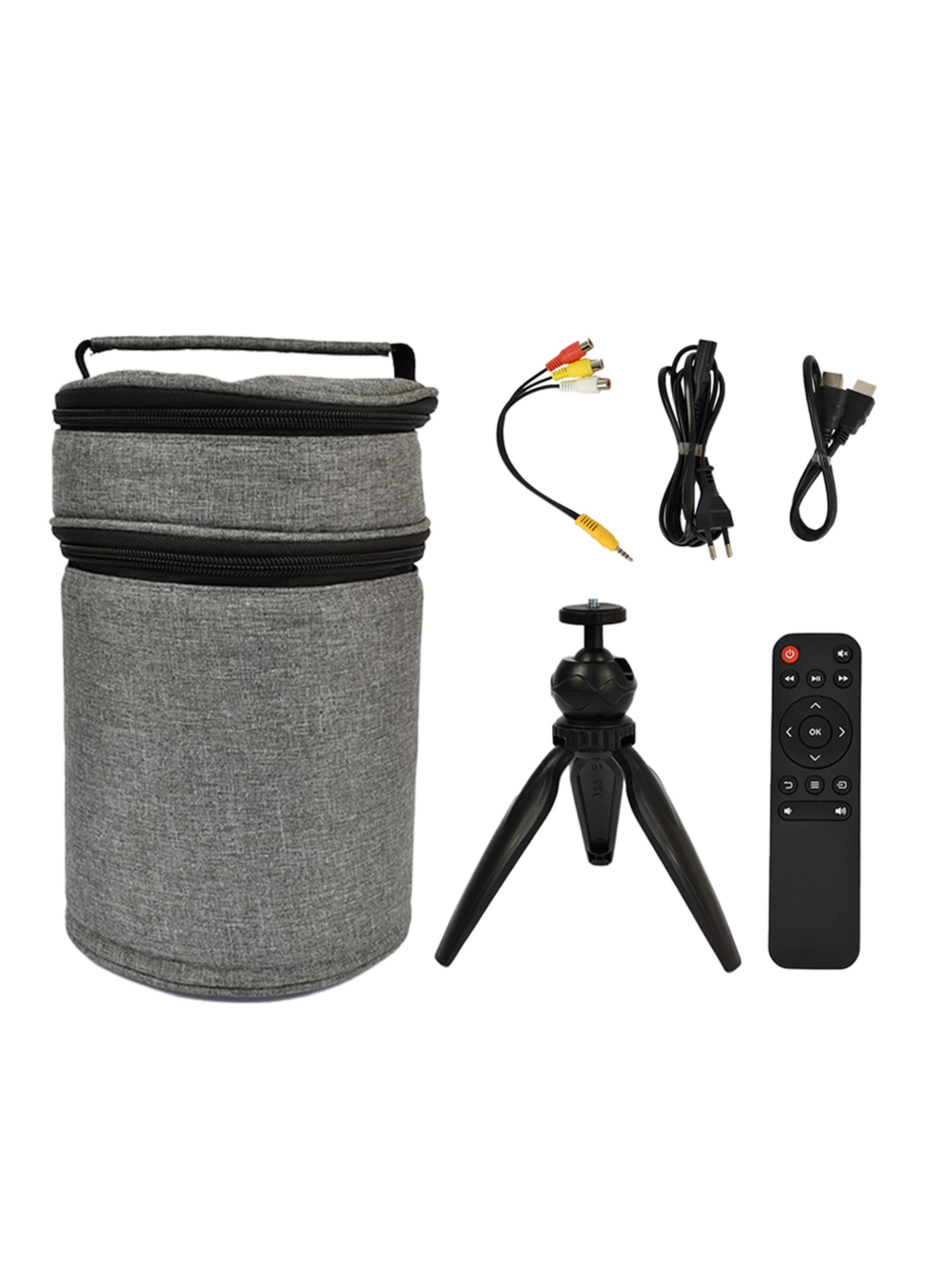 Proyector LED Portátil 360º Full HD Home Cinema-10