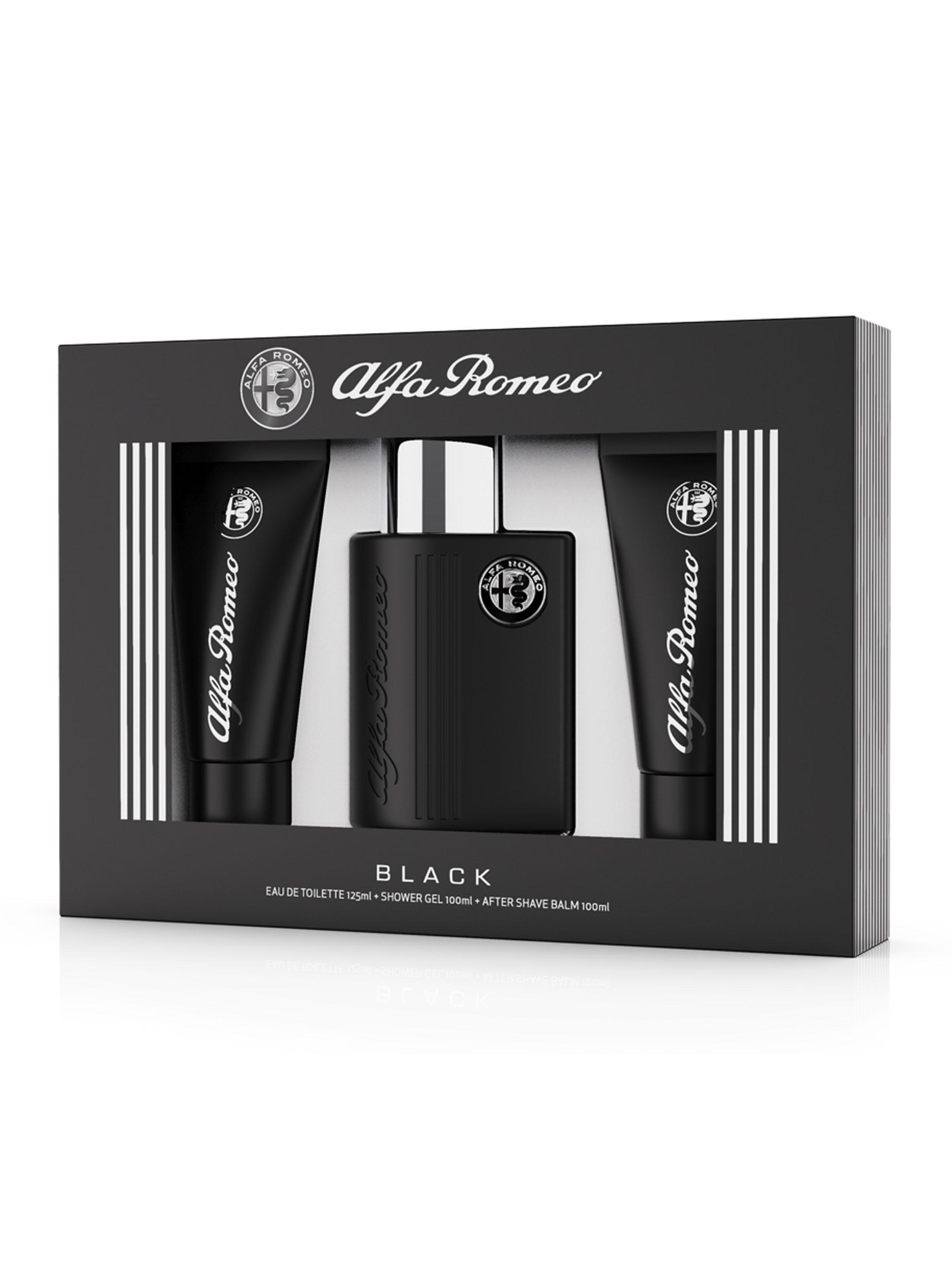 Set Perfume BLack EDT Hombre 125 ml + Shower Gel 100 ml+After Shave Balm 100 ml-1