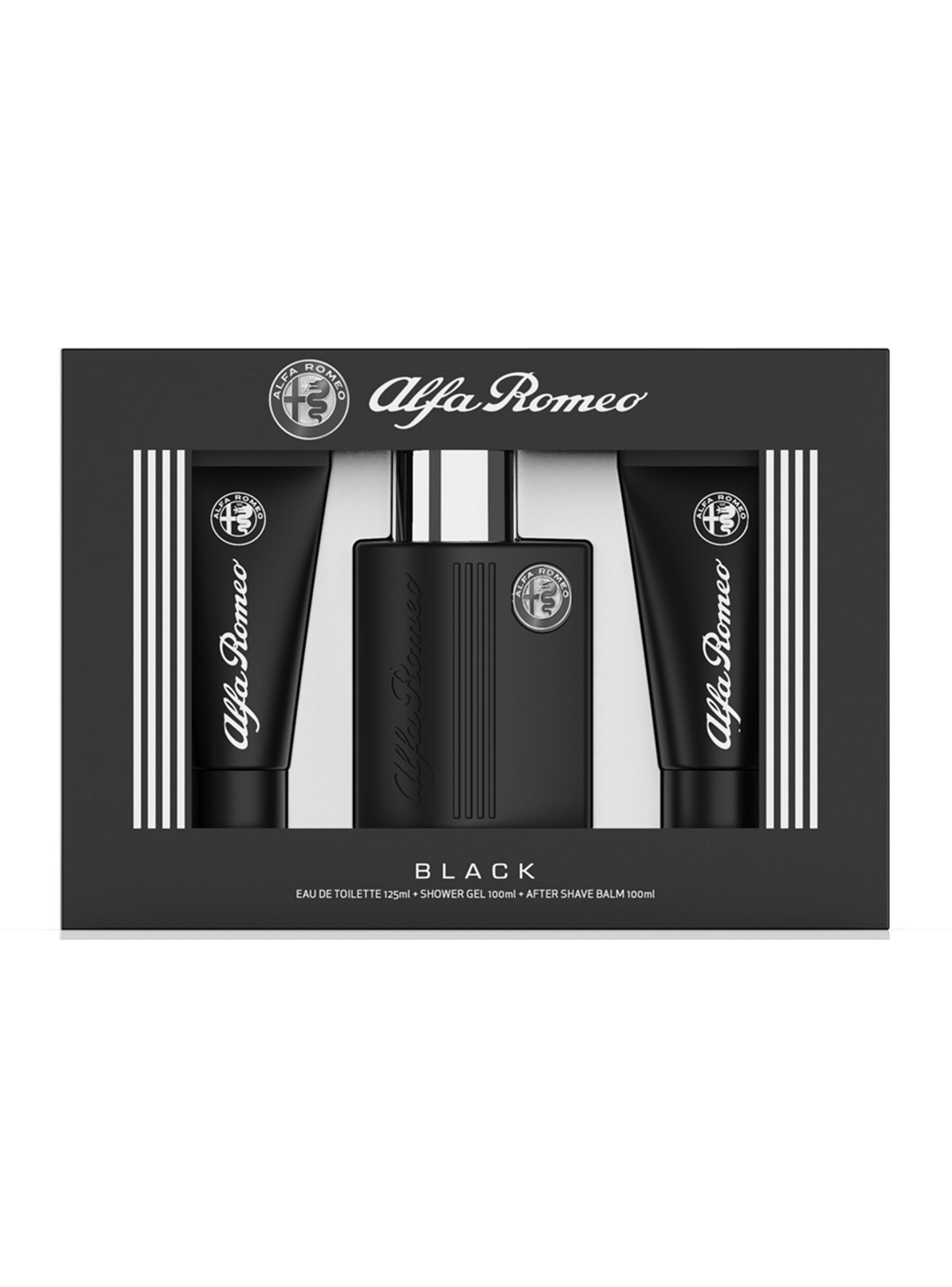 Set Perfume BLack EDT Hombre 125 ml + Shower Gel 100 ml+After Shave Balm 100 ml-0