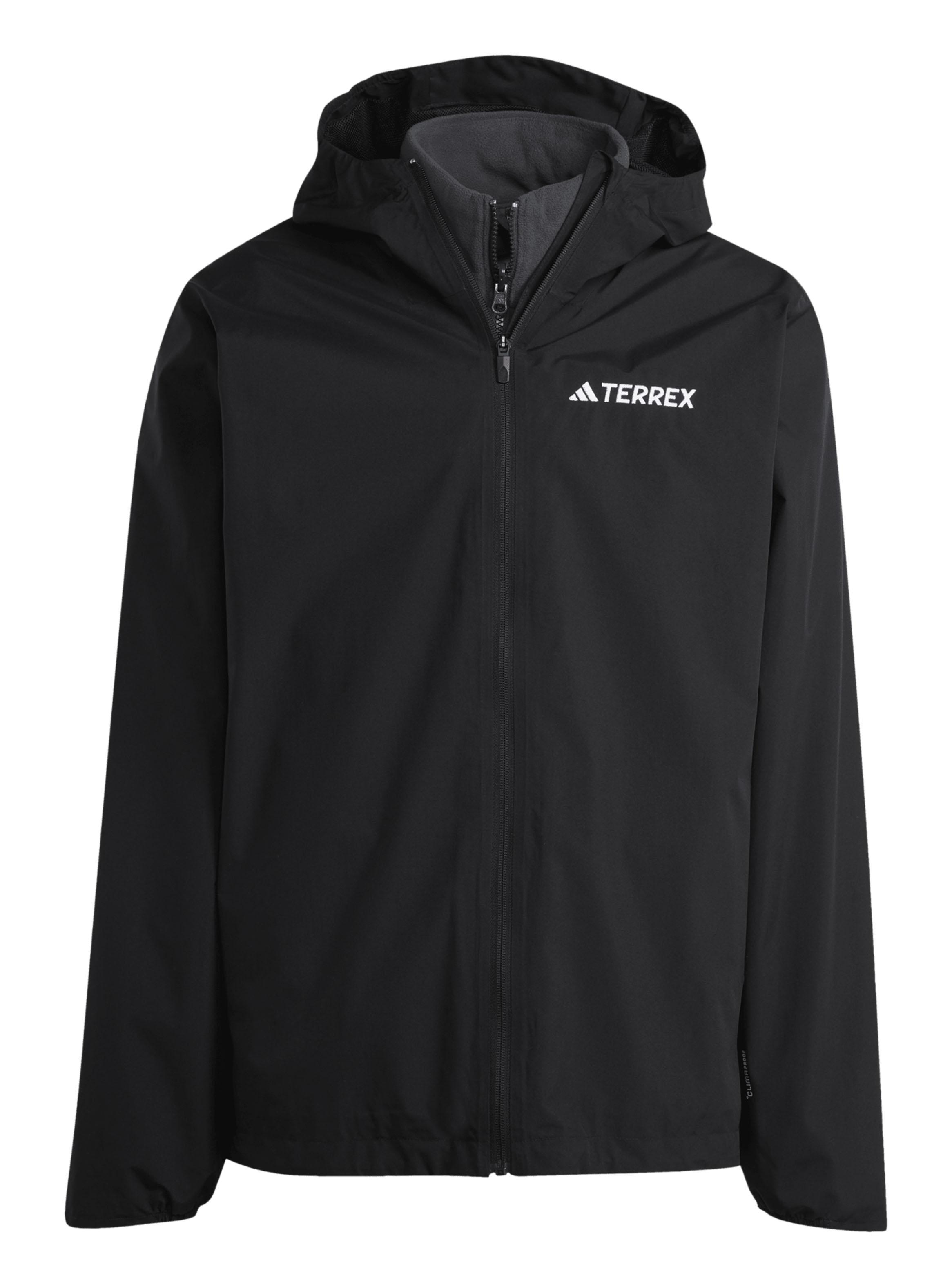 Parka Hiking Mt Ess 3in1 J Negro Hombre-4